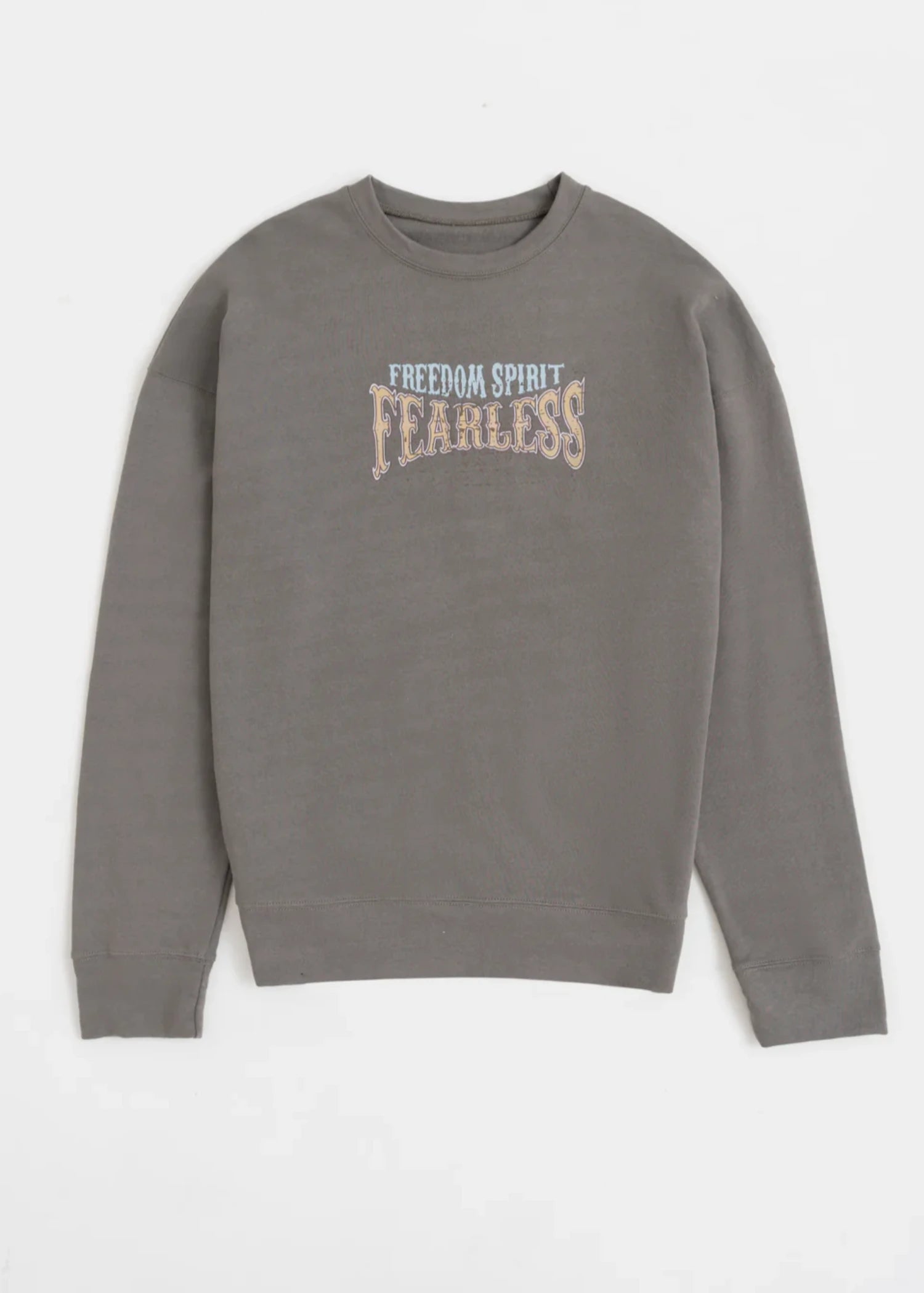 fleece Sweatshirt in Black olive