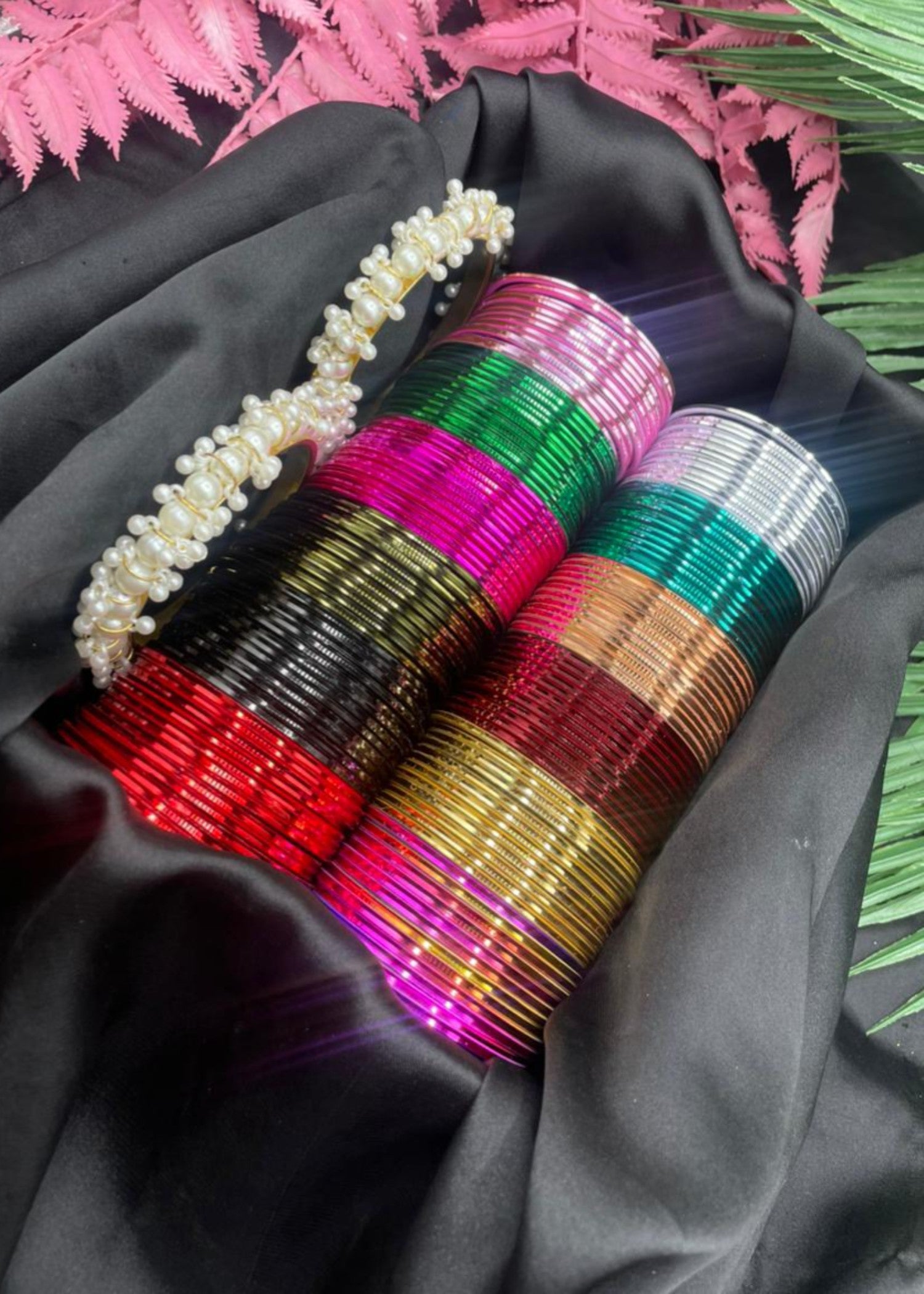 Bangles in Multi Color by - Trendy Women Bangles RTZ0126