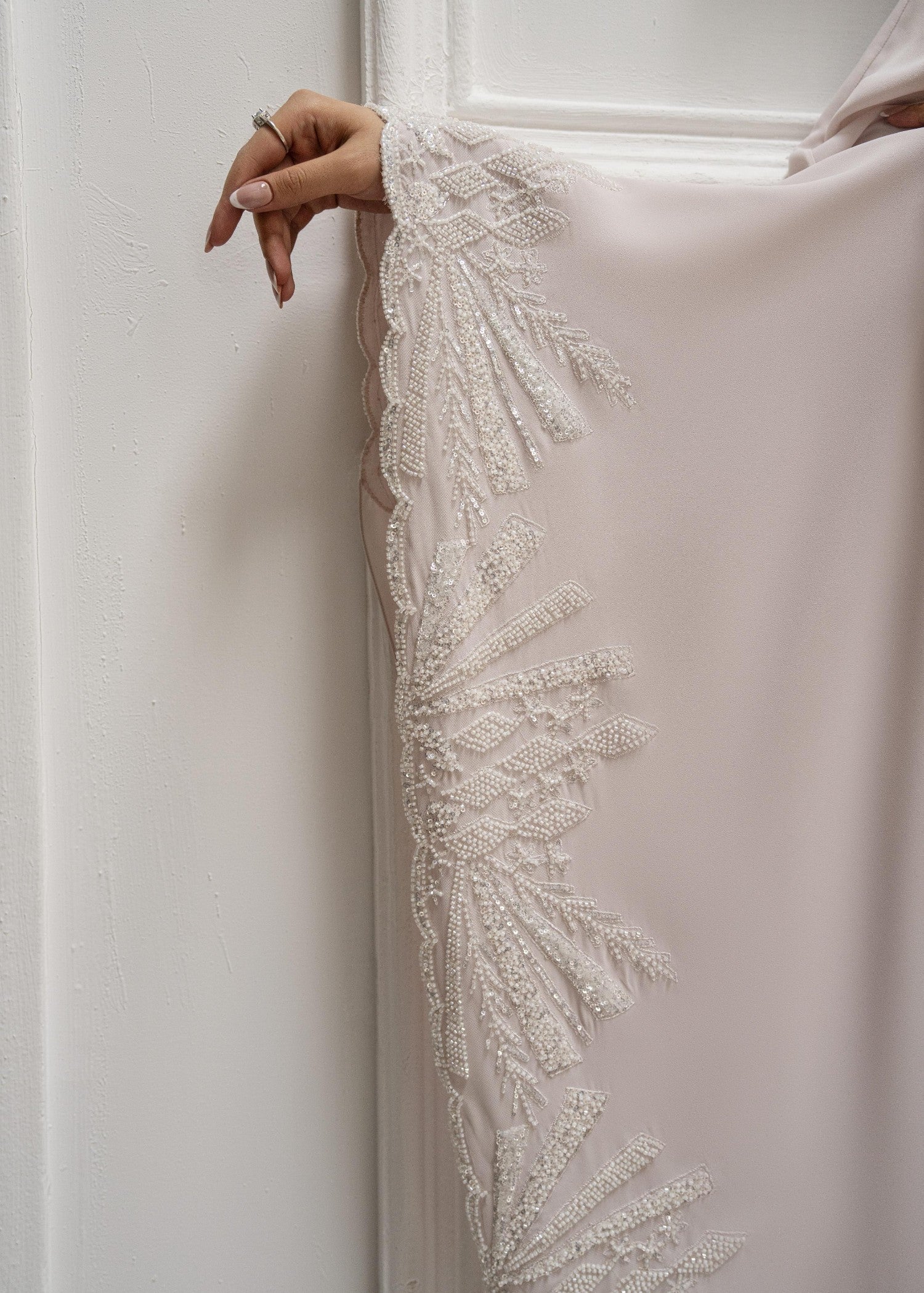 georgette Dress in Pink