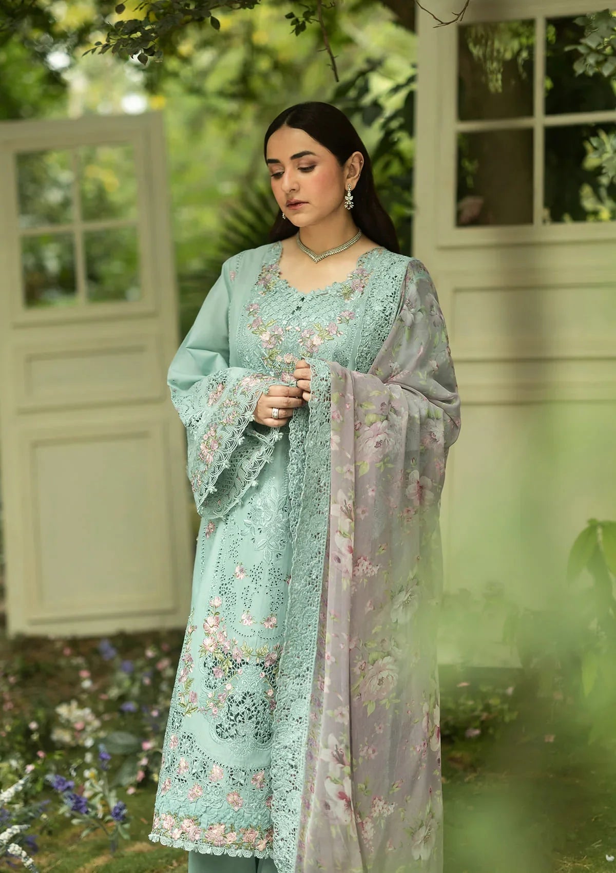 Luxury Lawn – ELQ-6b Mint Story