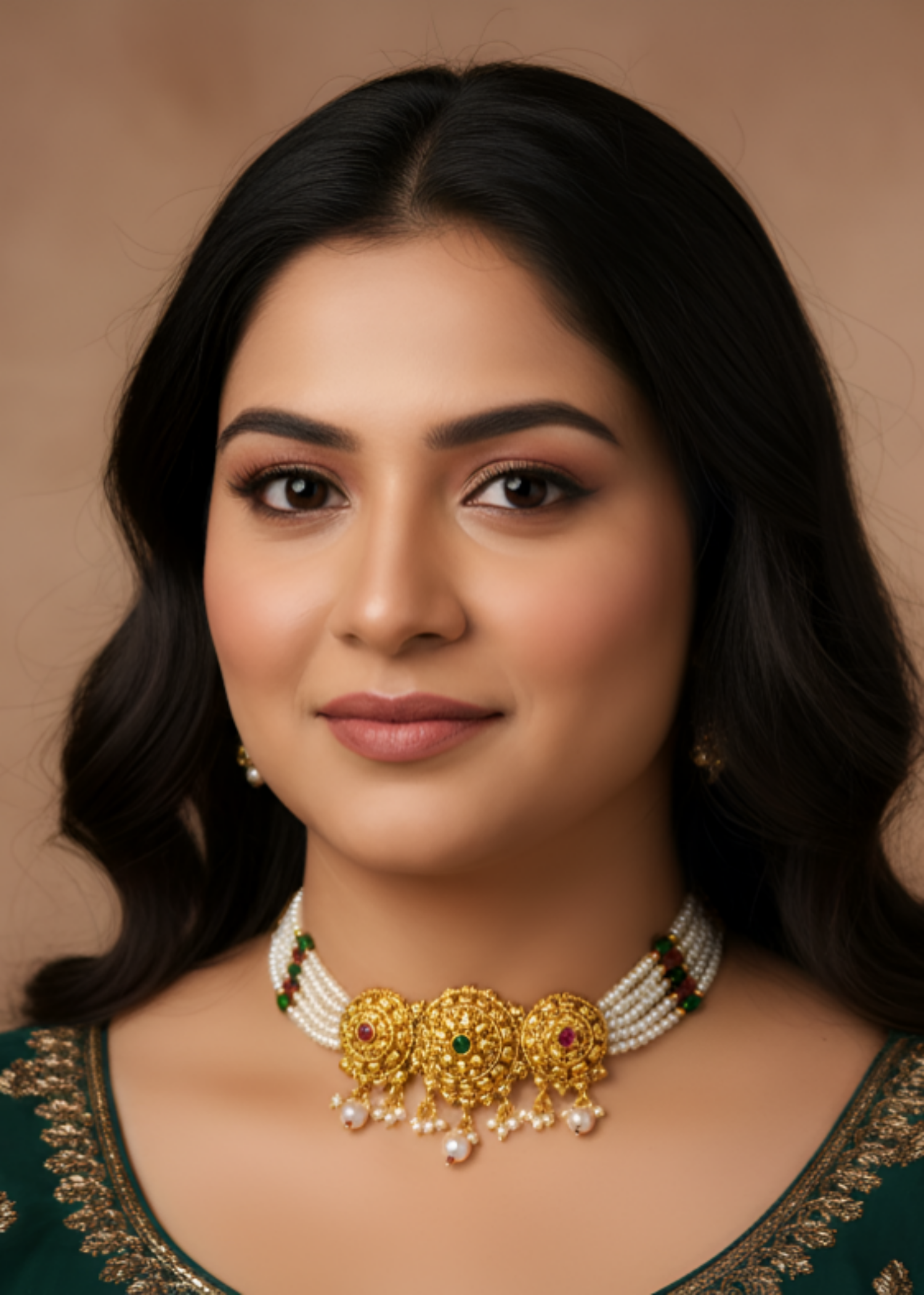 Choker in Multi Color by - Trendy Women Choker ODR4099