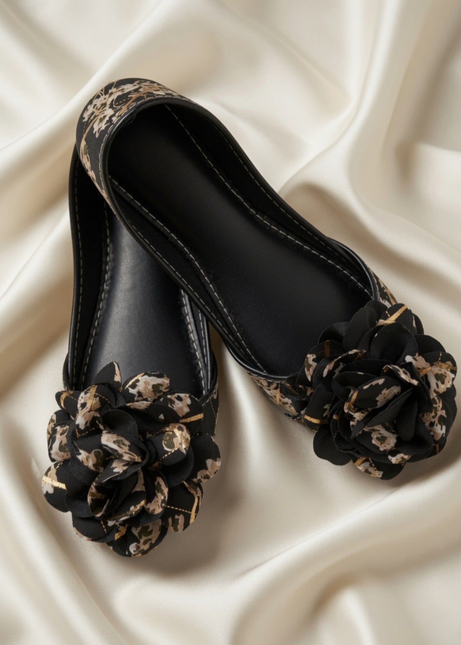 Khussa in Black by - High Quality Women Khussa IRR2230