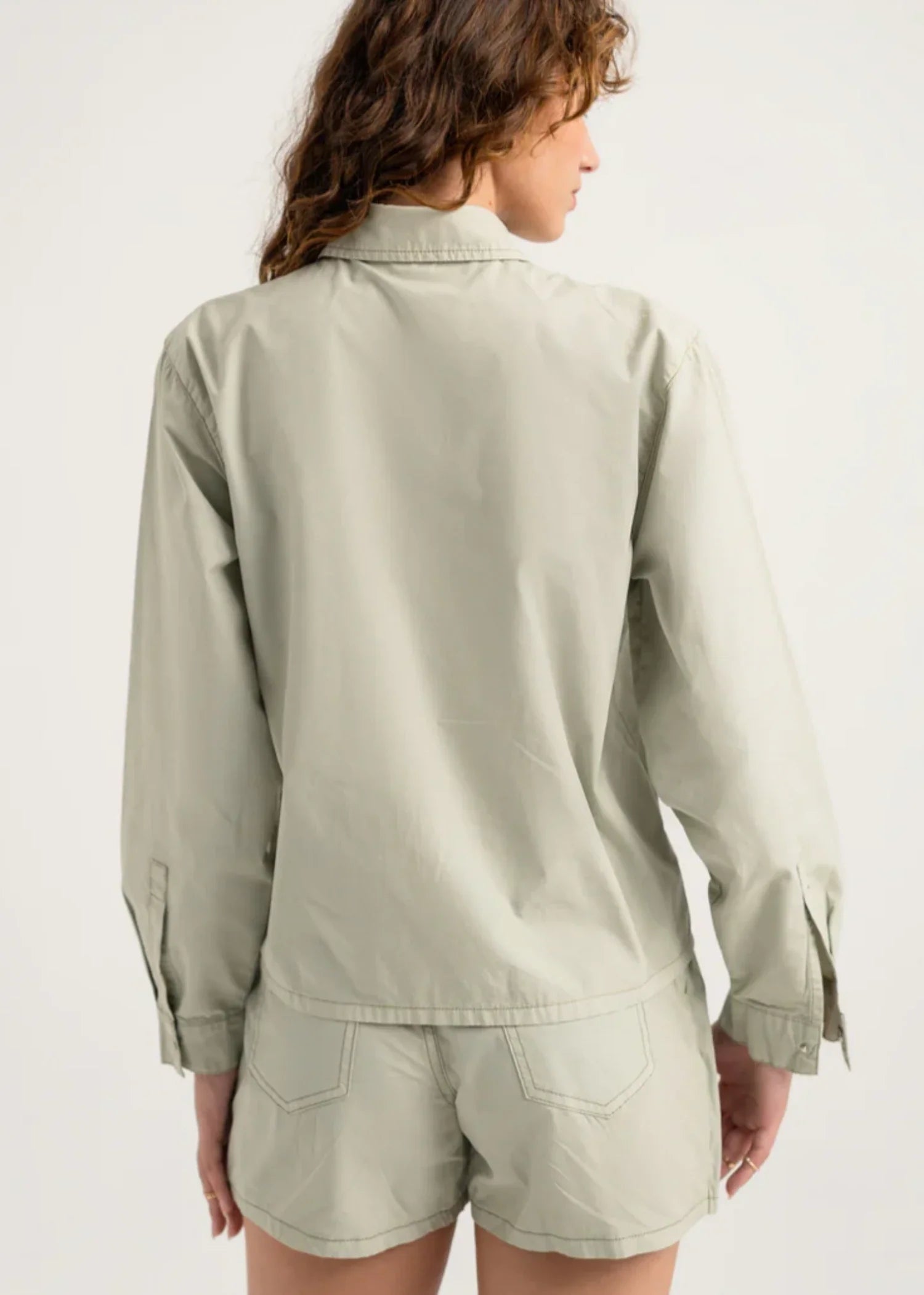 cotton Top in Sage green