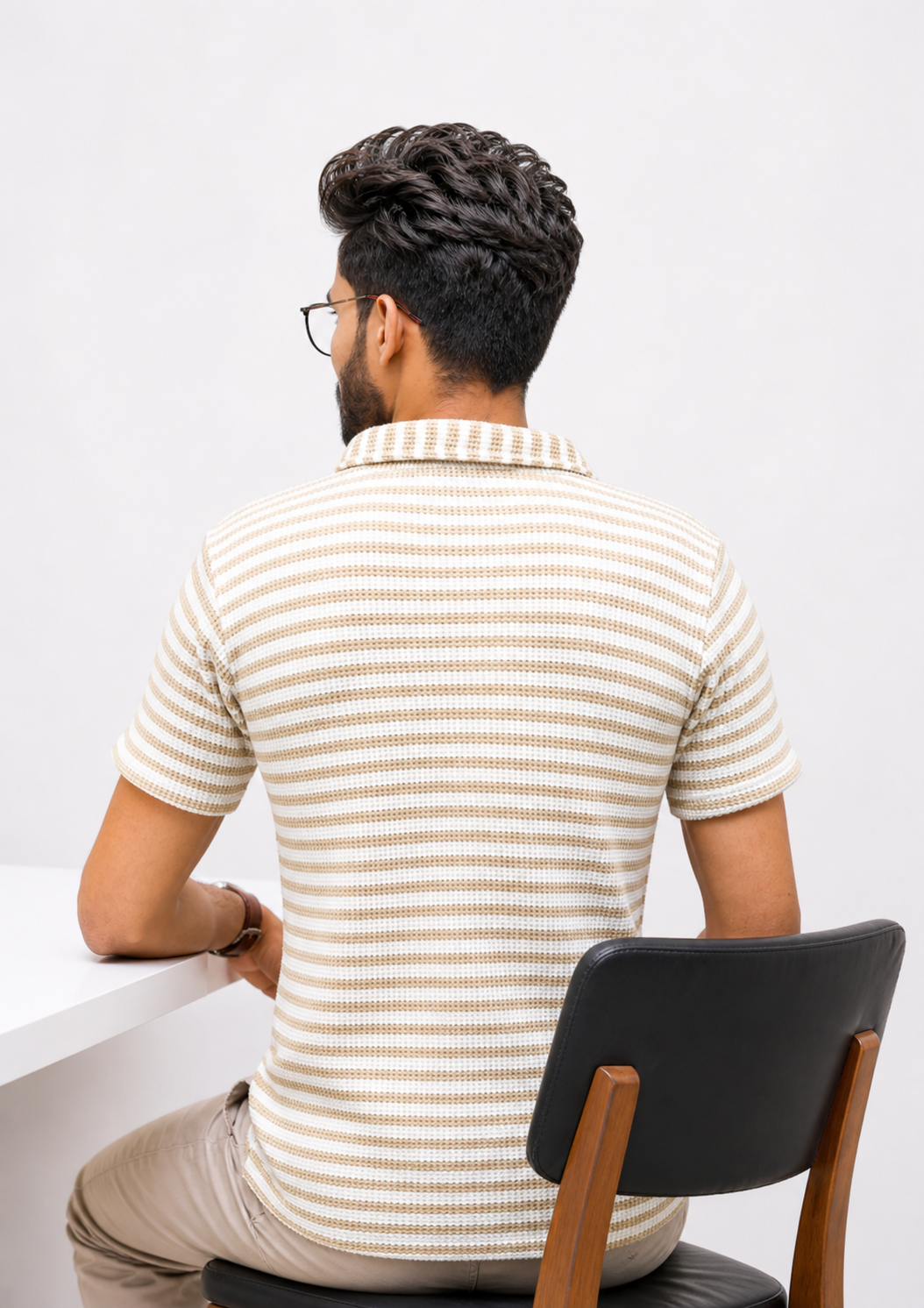 cotton Polo Shirt in Multi
