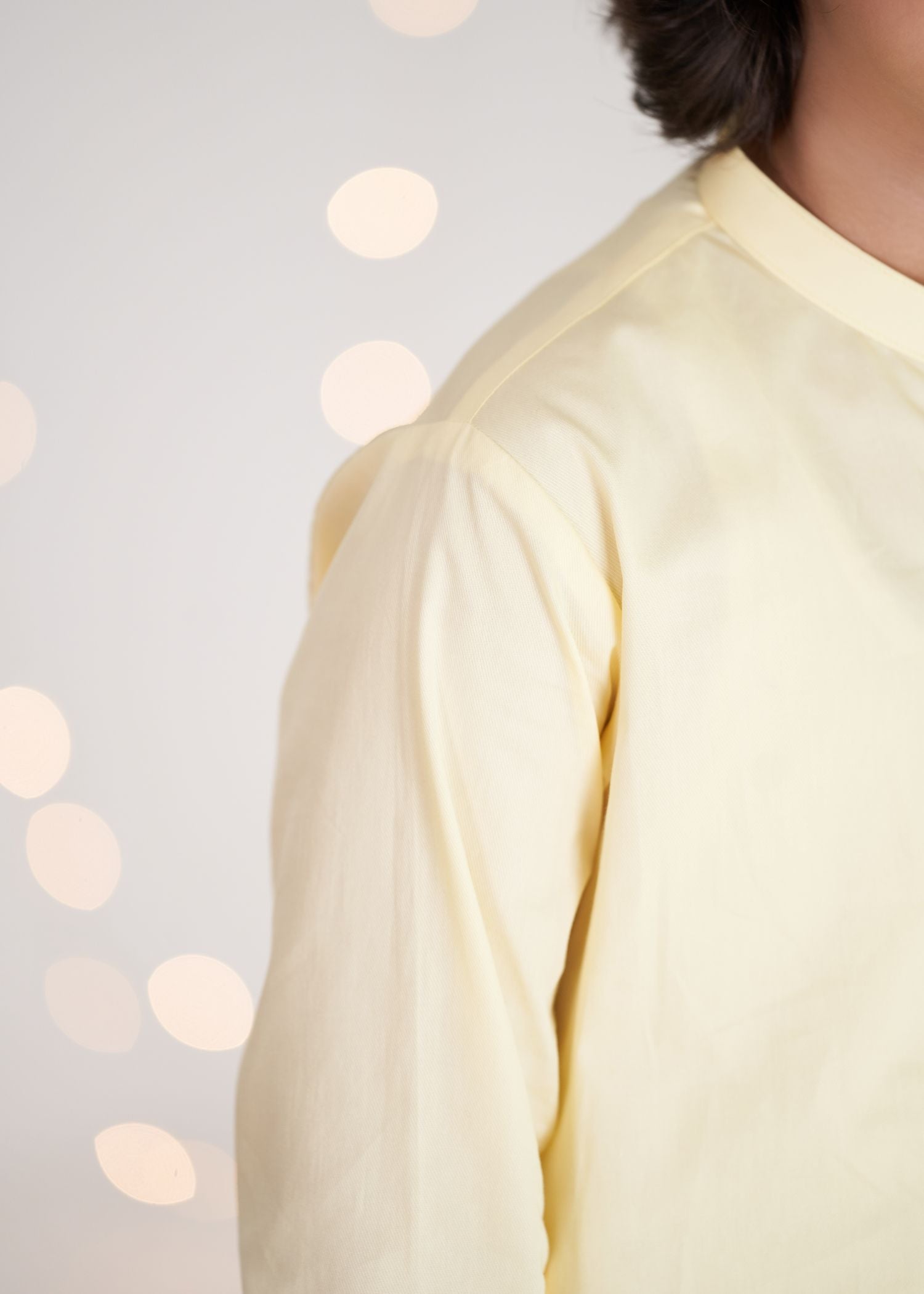 wash & wear Kurta Set in Yellow