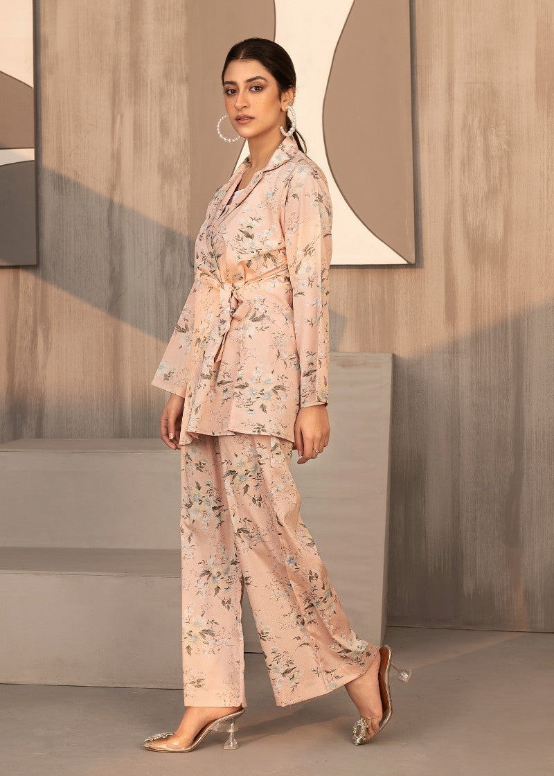 satin Co Ord Sets in Pink