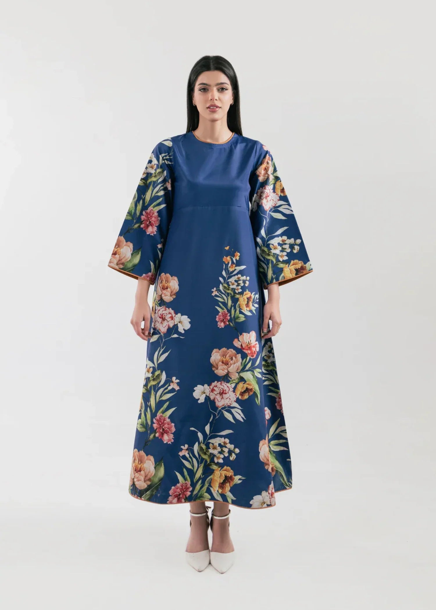 poly lawn Maxi in Sapphire blue