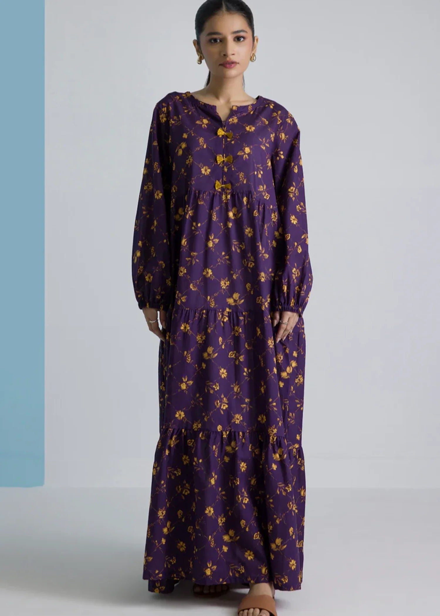 cambric Maxi in Purple
