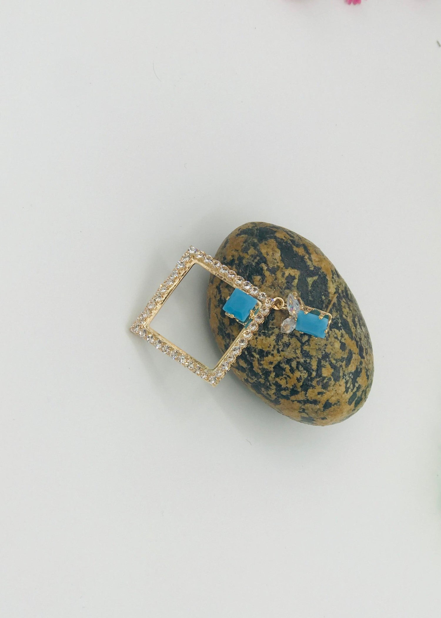Earrings in Baby blue Color by - Trendy Women Earrings WRZ9171