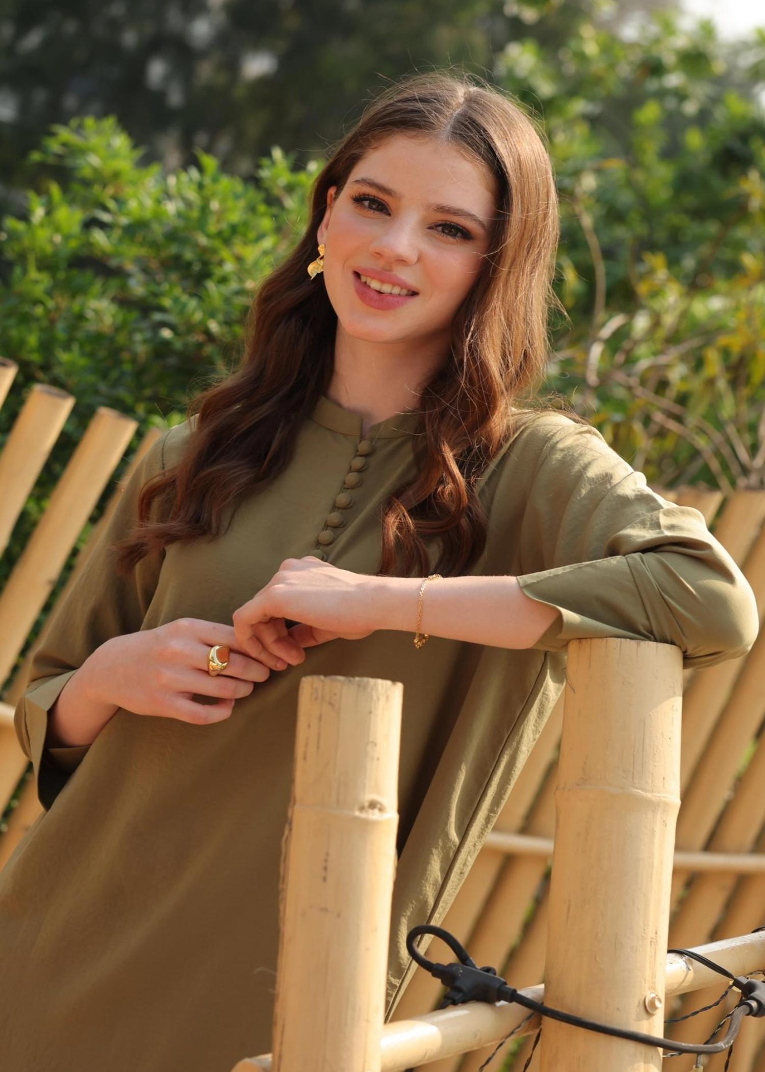 polycotton Co Ord Sets in Olive green