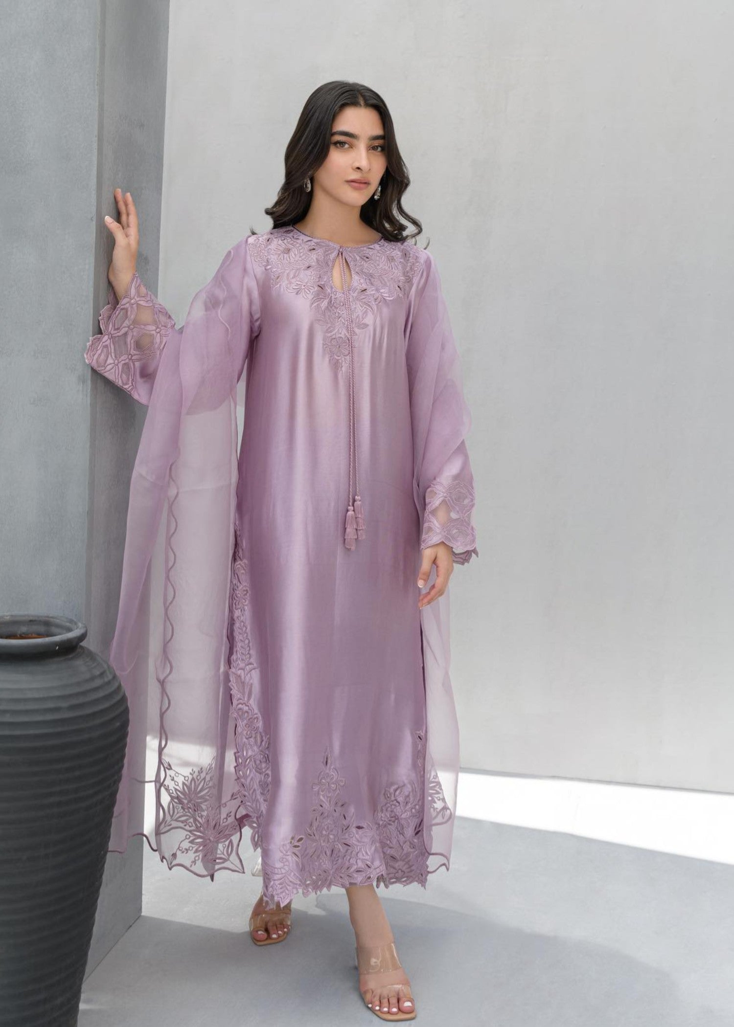 charmuse/shamooz Kurta Set in Lilac