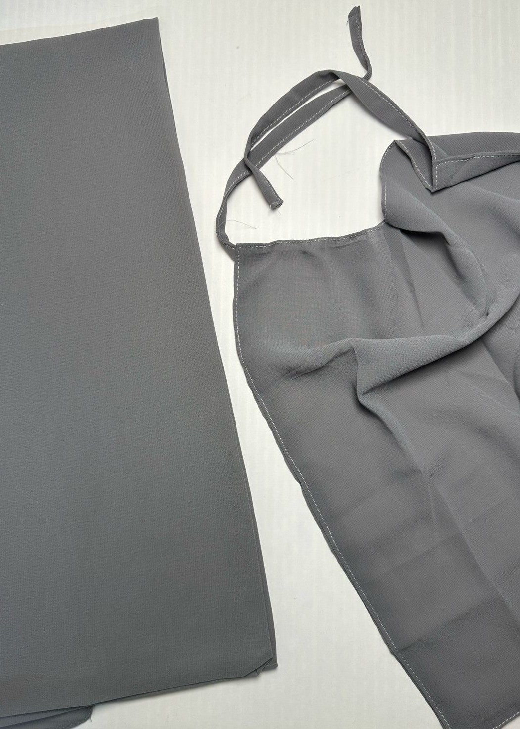 georgette Hijab in Graphite