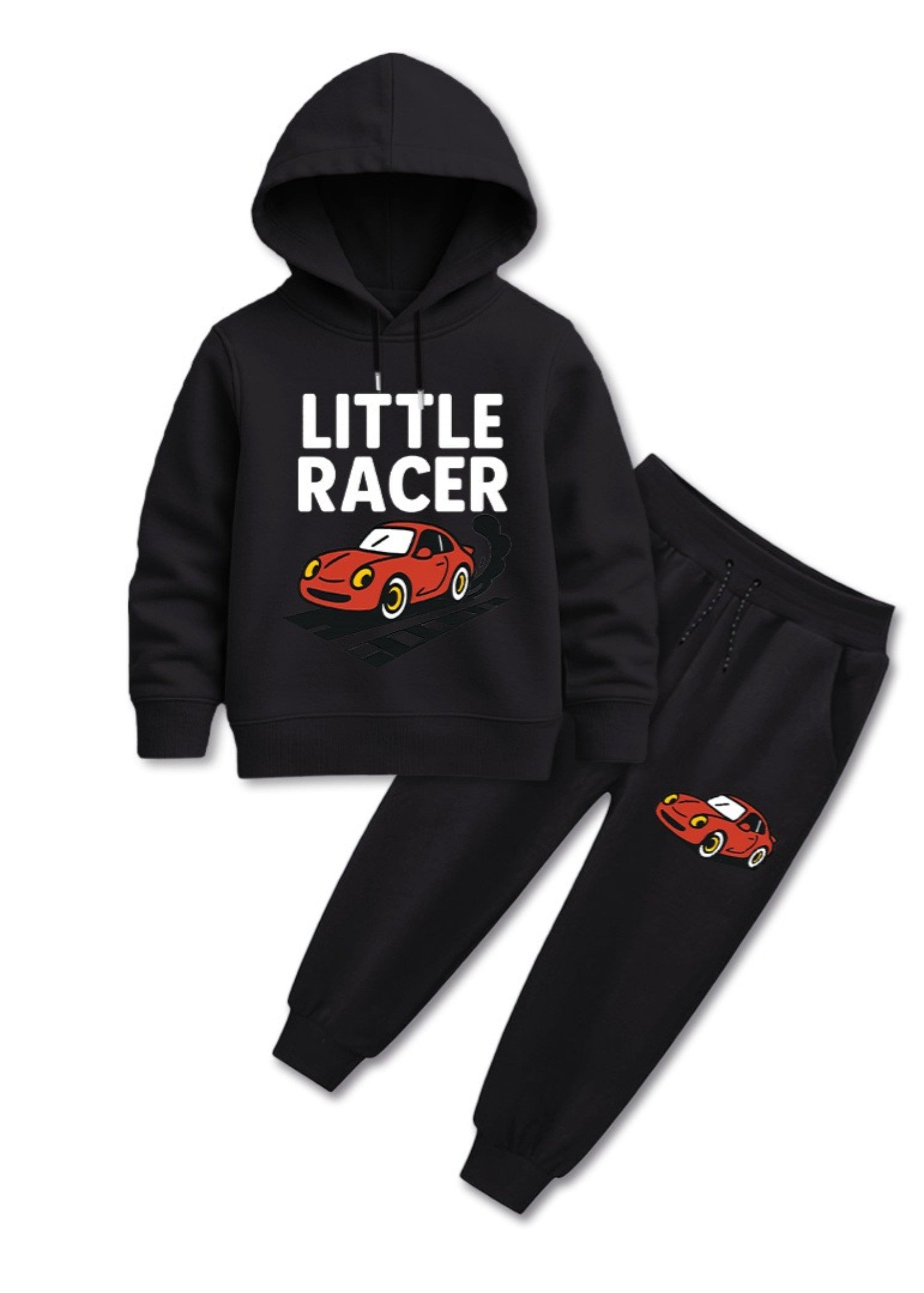 fleece Tracksuit in Charcoal