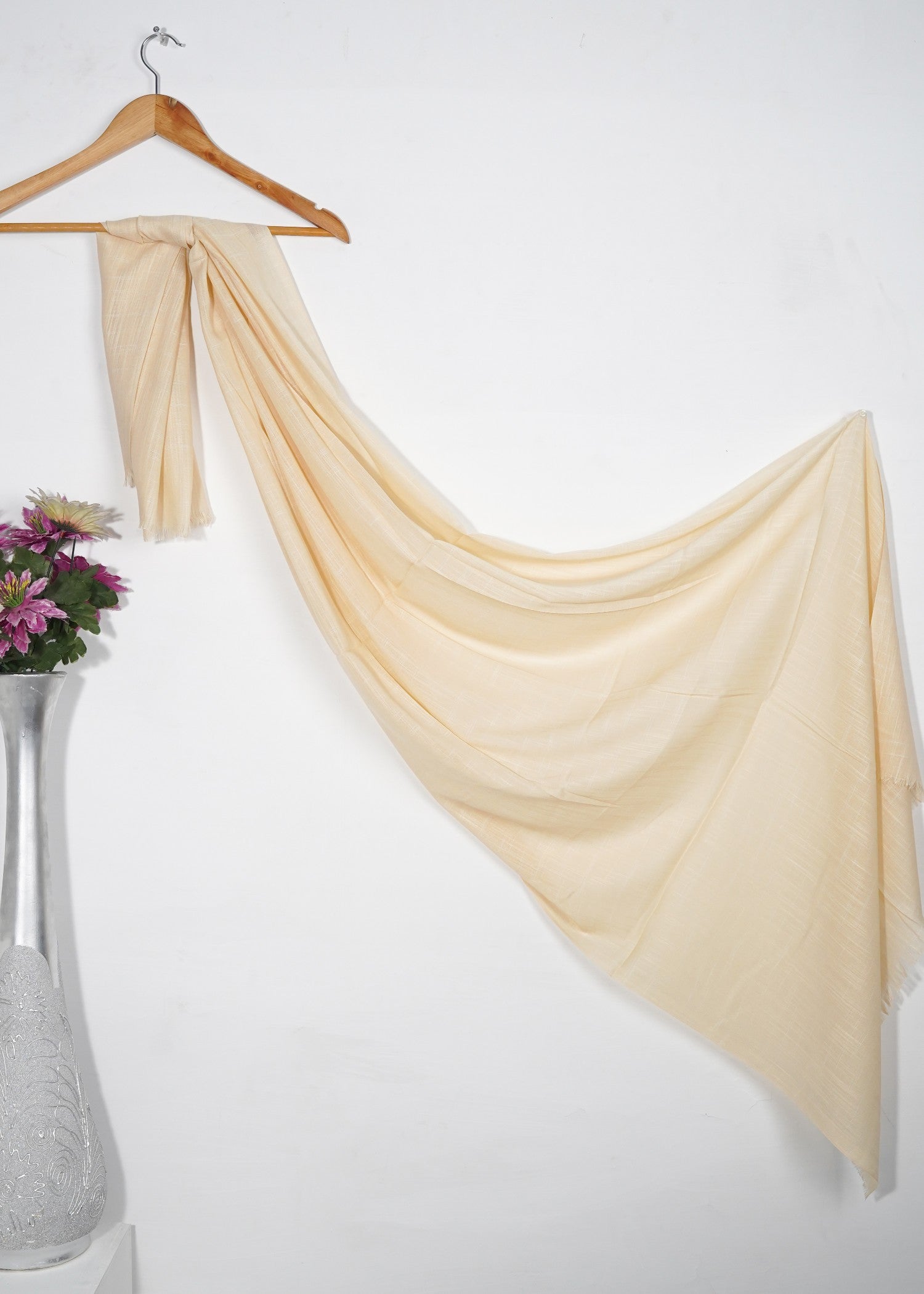 lawn Hijab in Cream