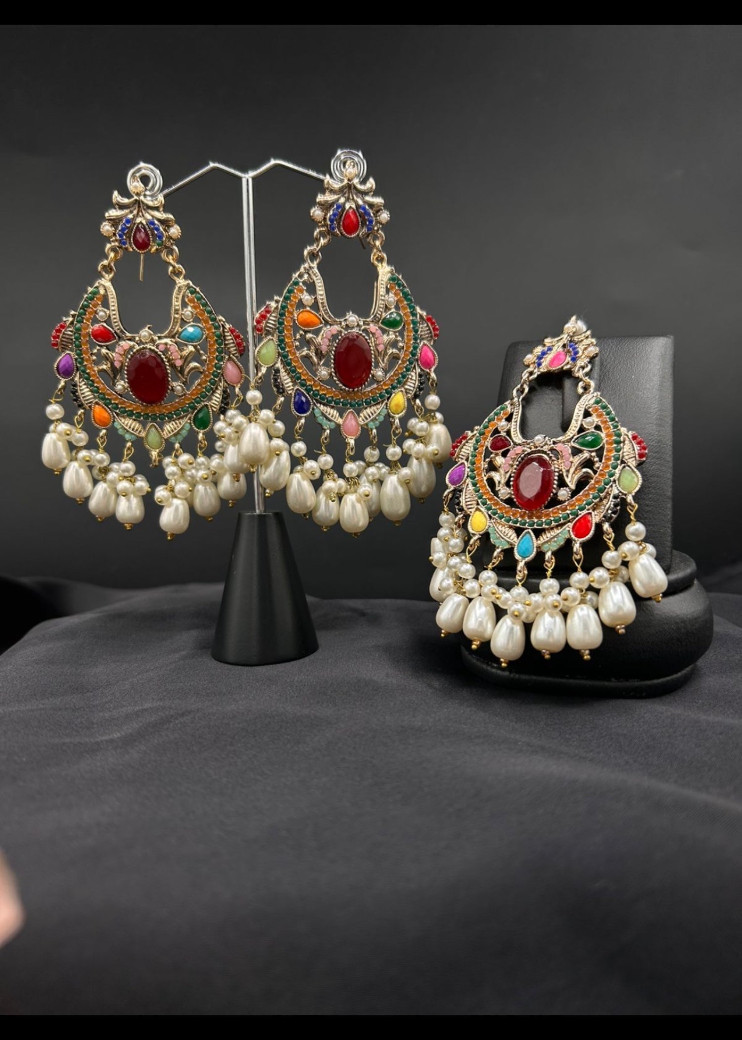 Jewelry Set in Multi Color by - Trendy Women Jewelry Set CUD5002