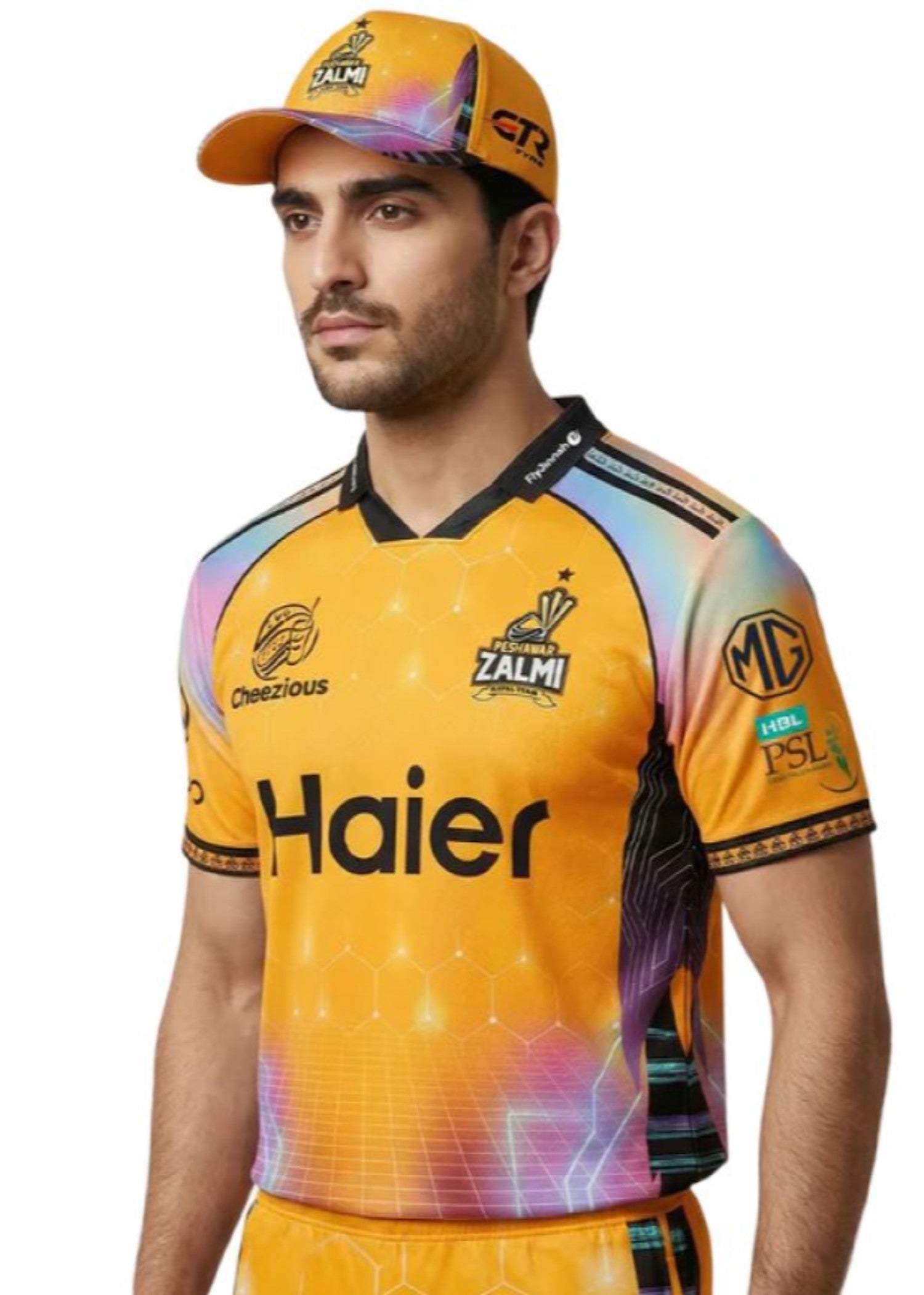 polyester T Shirt in Yellow