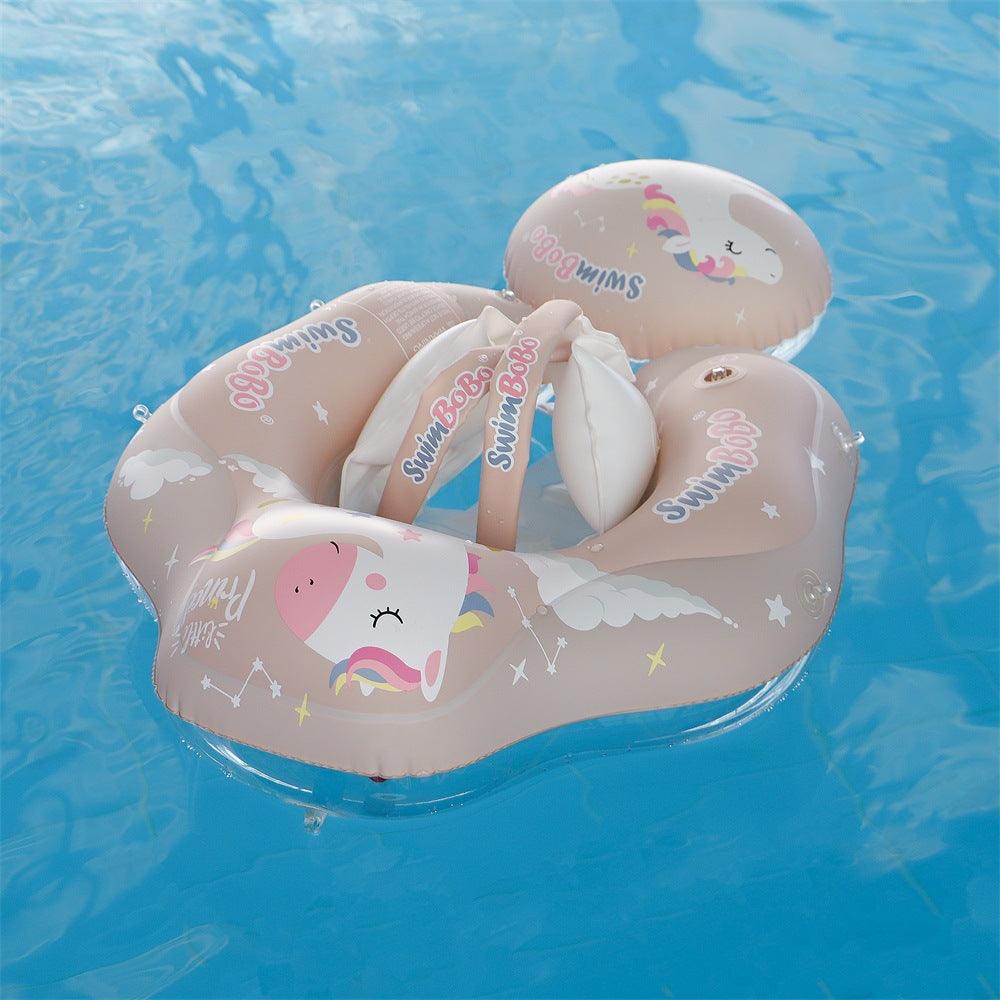 Infant Baby Children's Swimming Ring Underarm Sunscreen Shade New Style