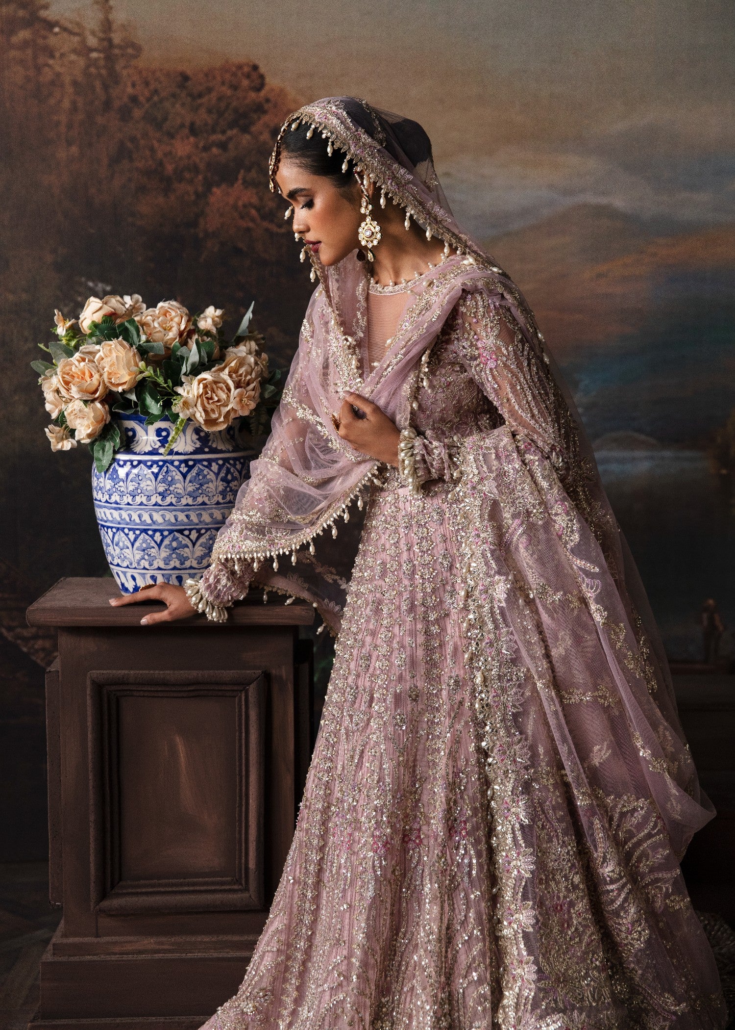 net Maxi in Pink