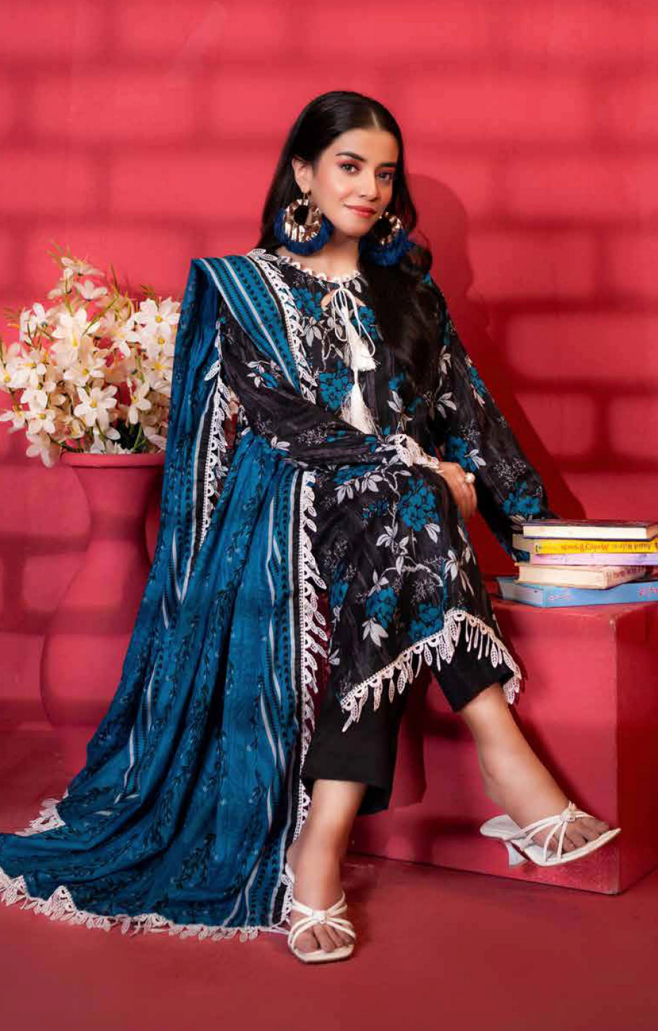 Printed Summer Lawn Drop 15 – 11
