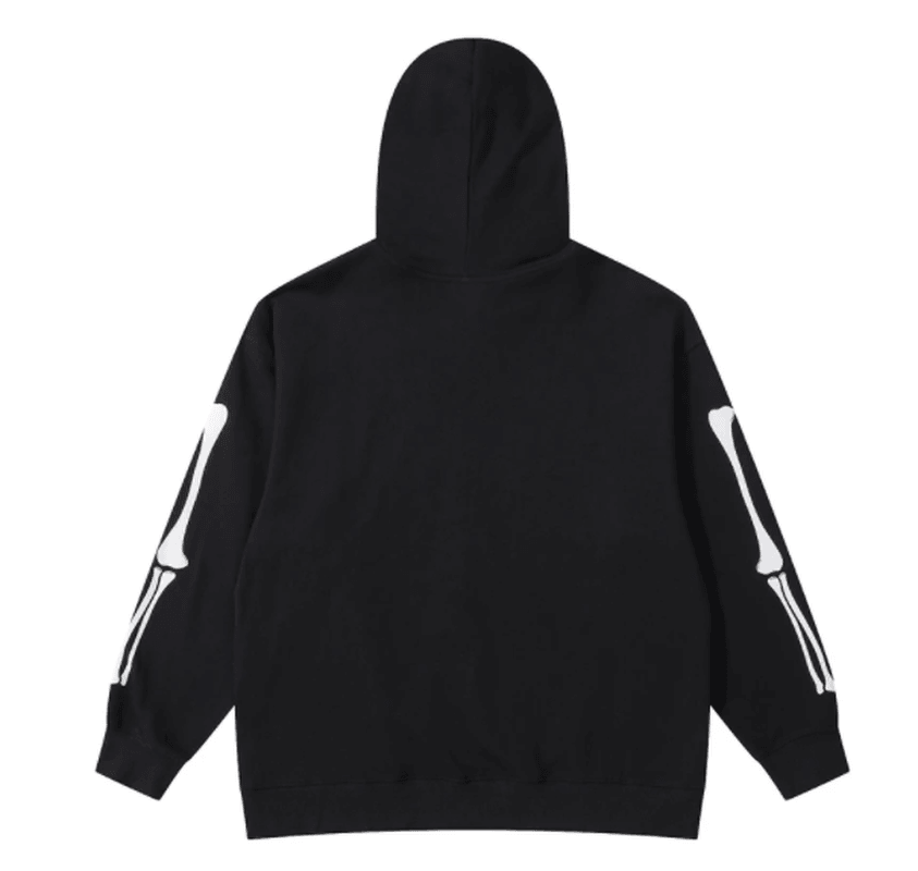 European and American Cartoon Skull Hooded Sweater Men and Women Jackets