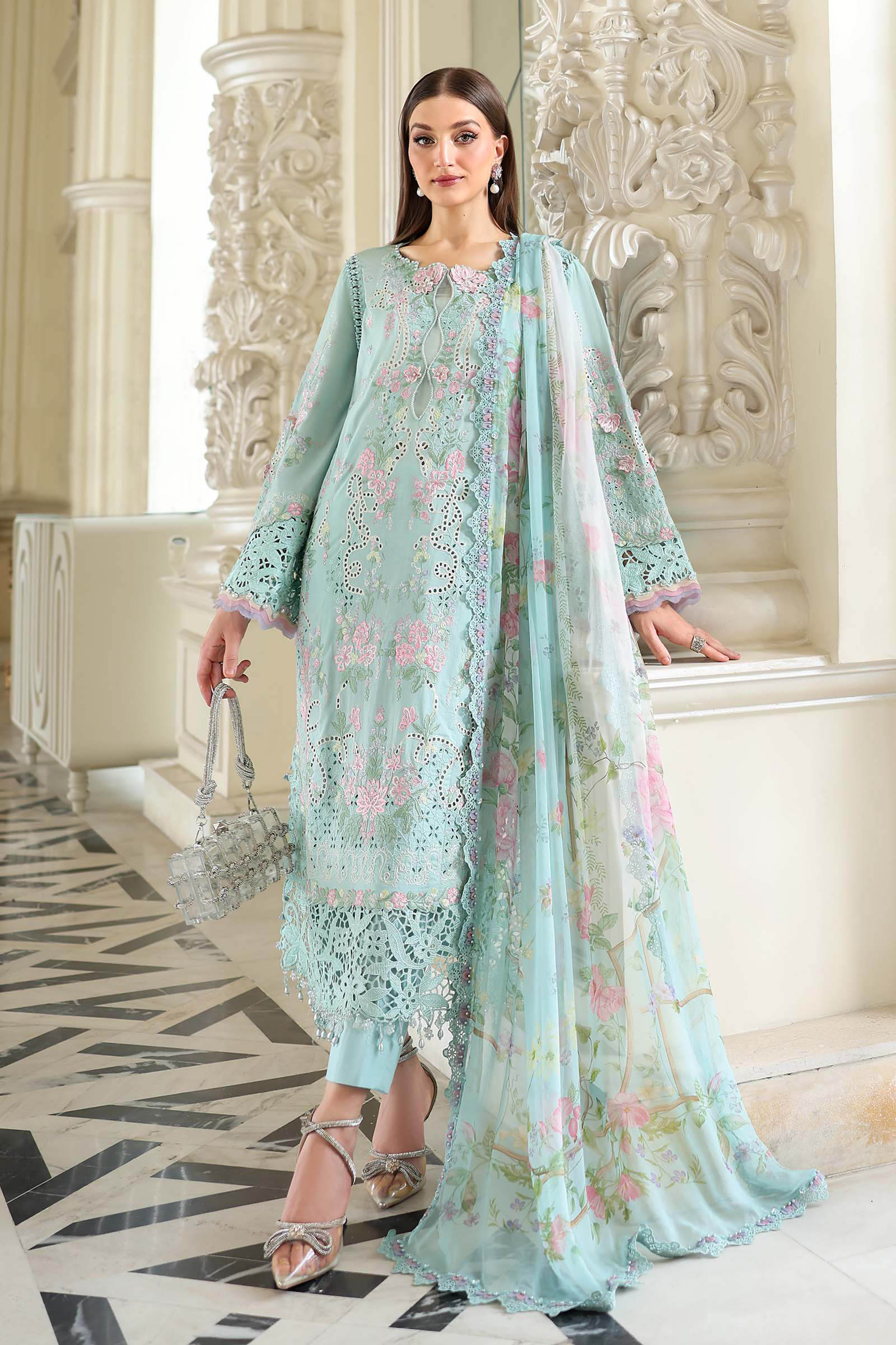 Eid Festive Luxury Lawn – EL26-15
