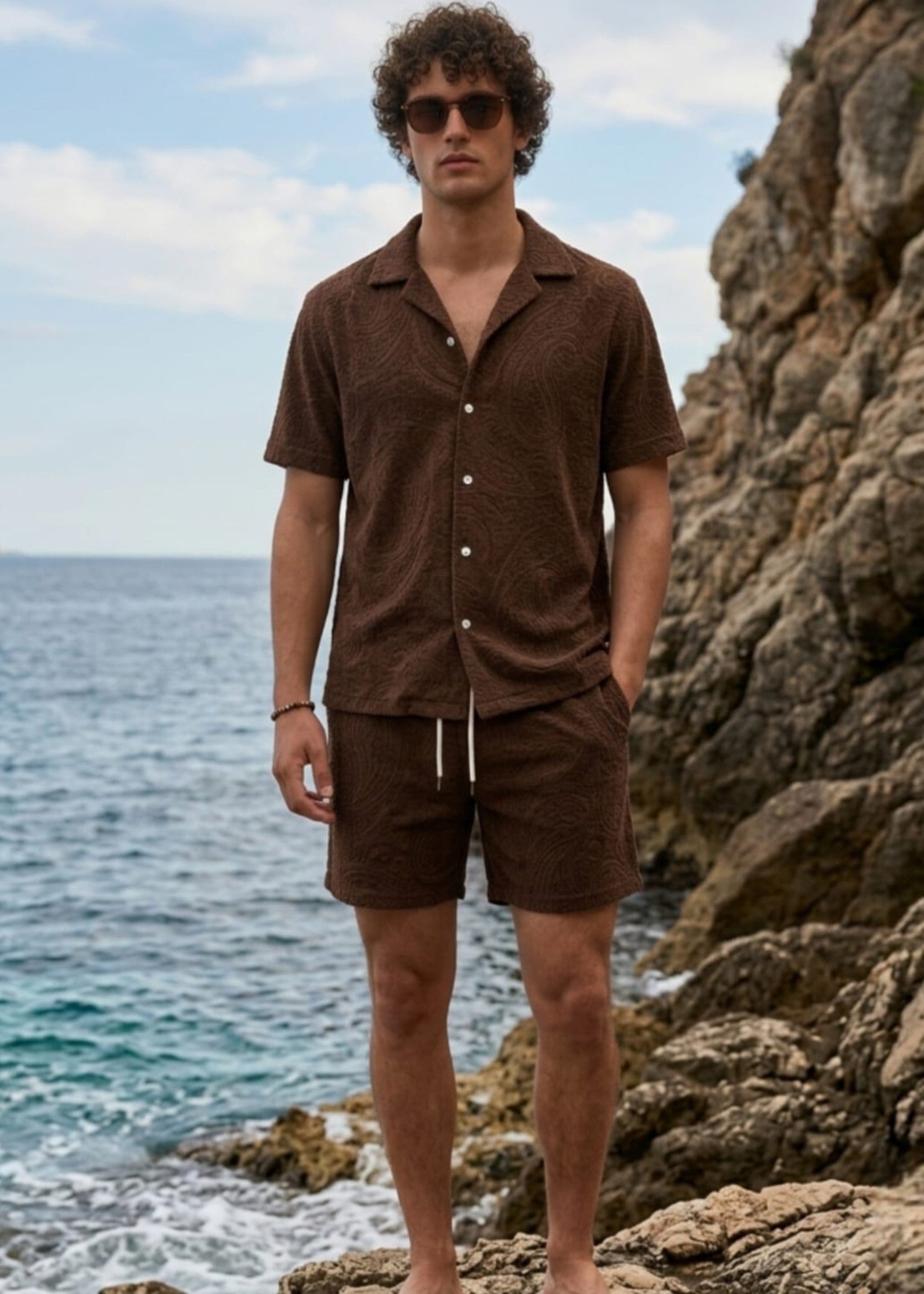 Co ord Set in Chocolate brown