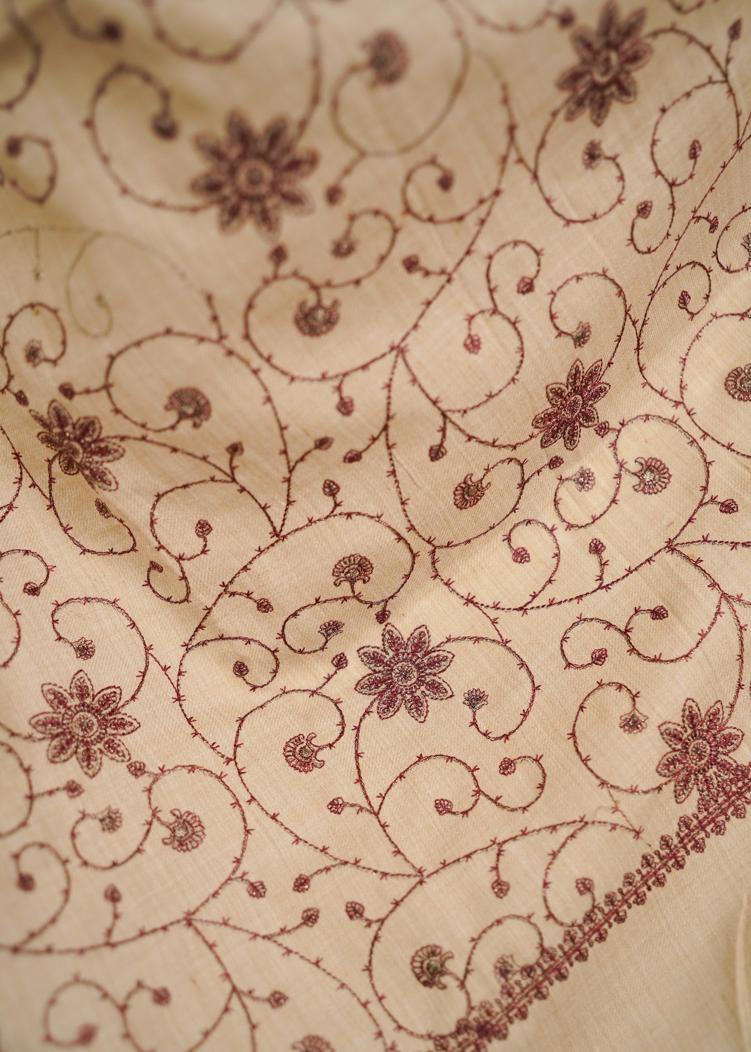 Shawl in Beige Color by - Trendy Women Shawl CRS9732