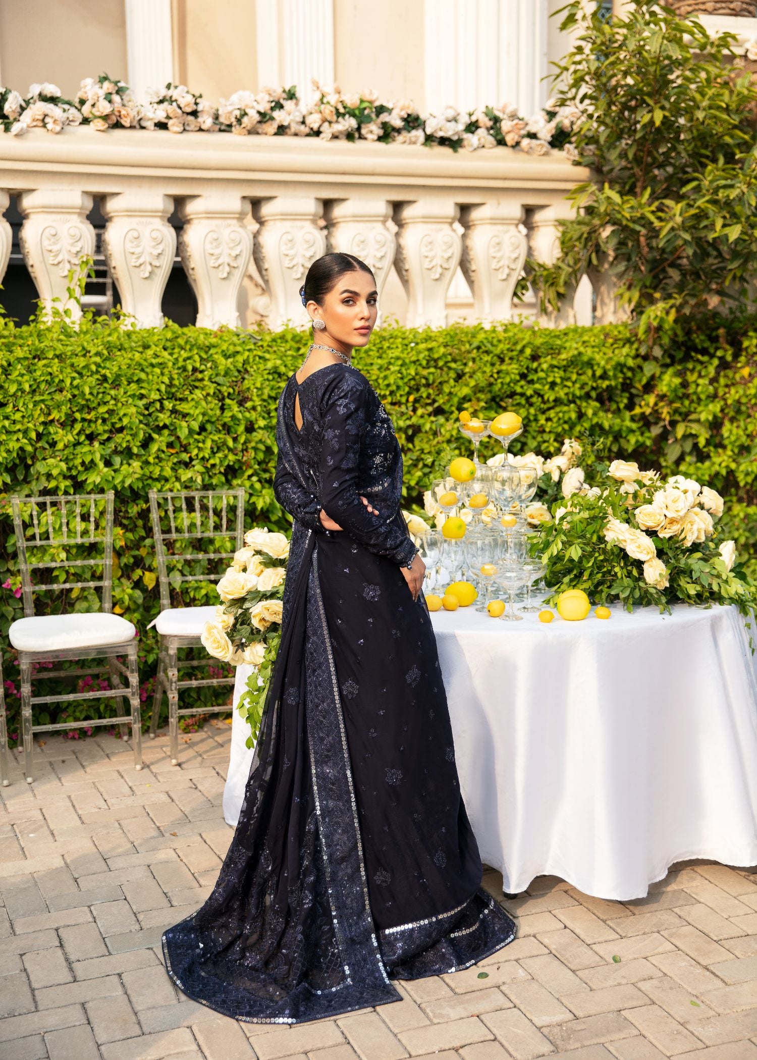 viscose Unstitched in Blue
