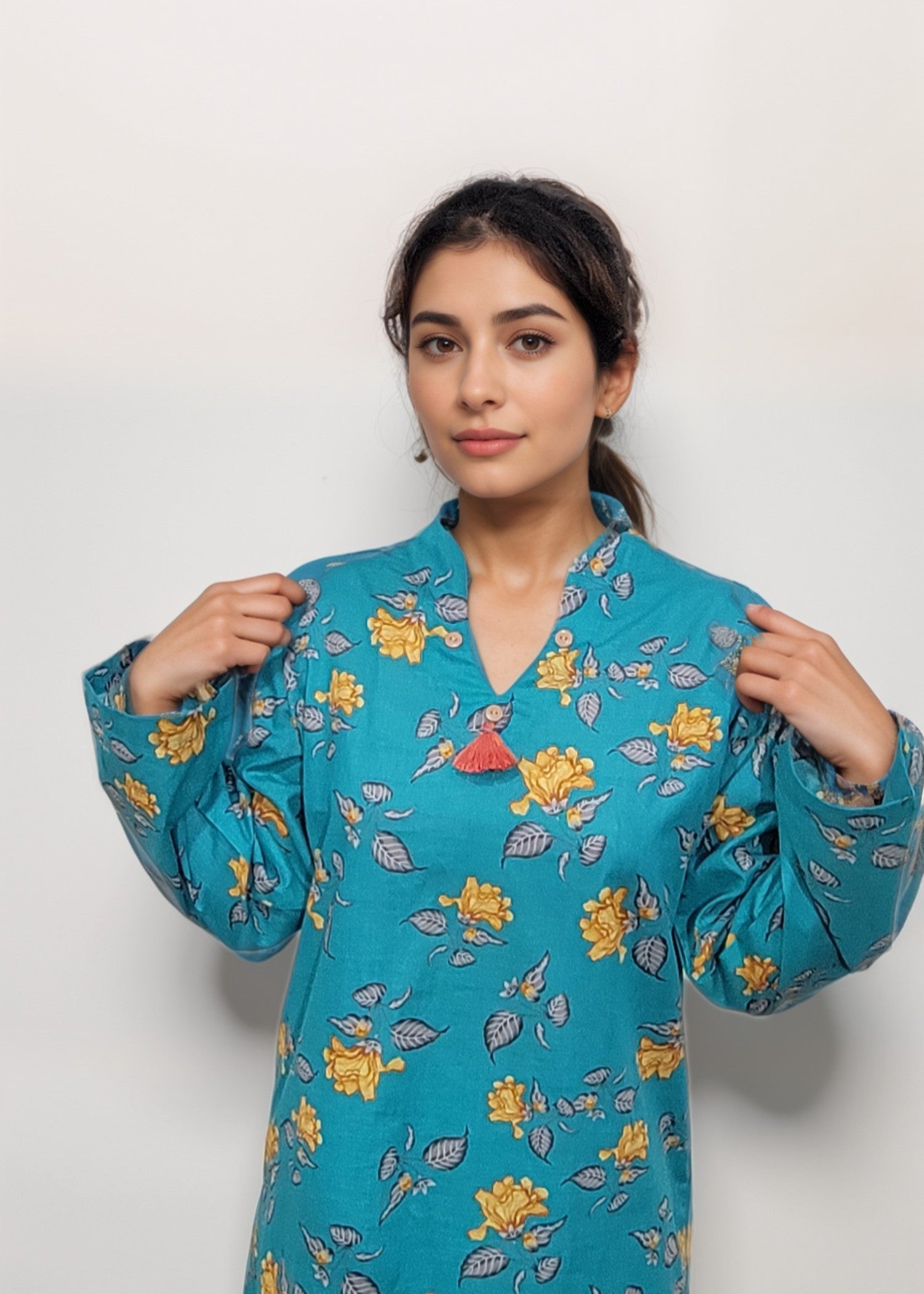 cambric Co Ord Sets in Dark cyan
