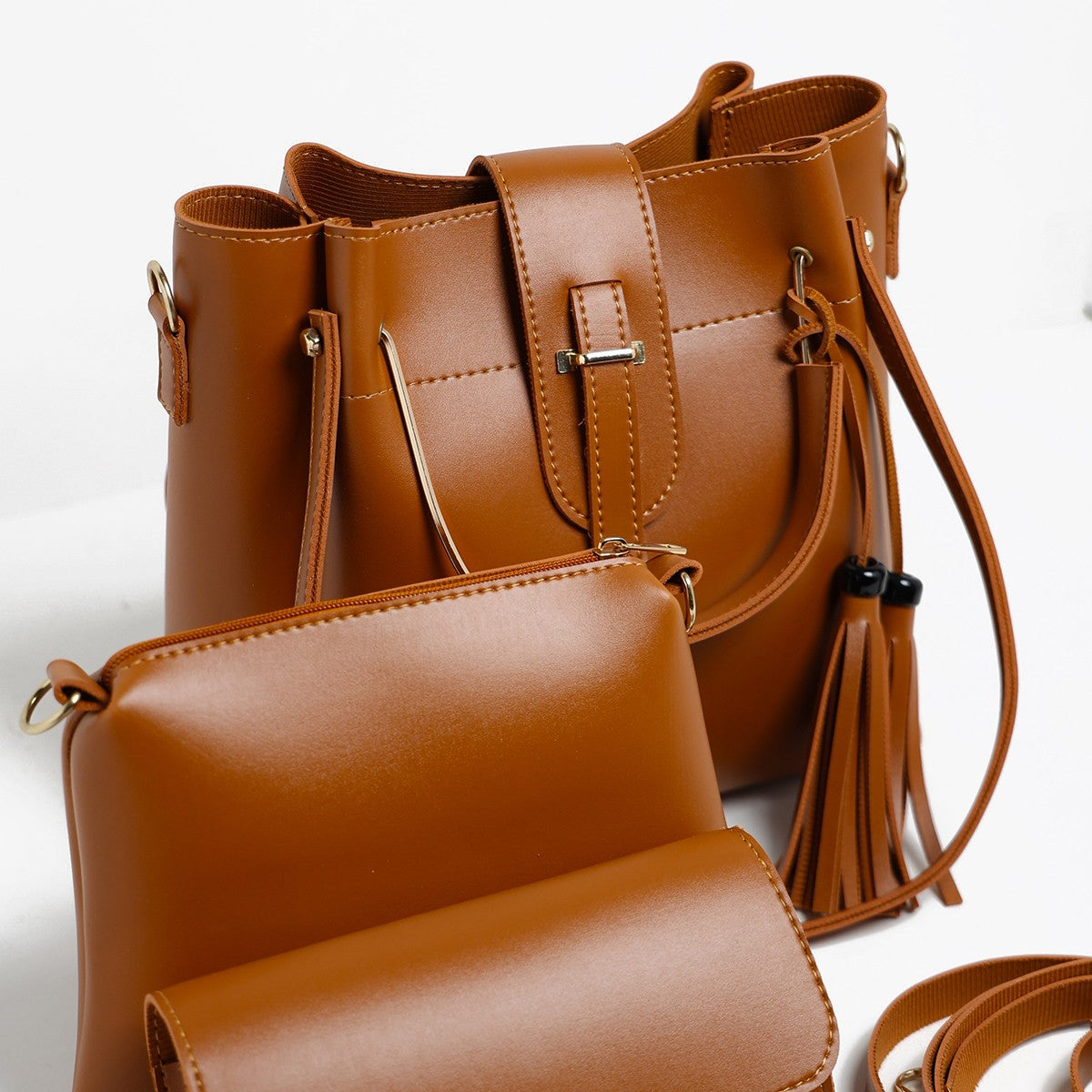 Shoulder Bag in Brown Color by - Trendy Women Shoulder Bag TST6441