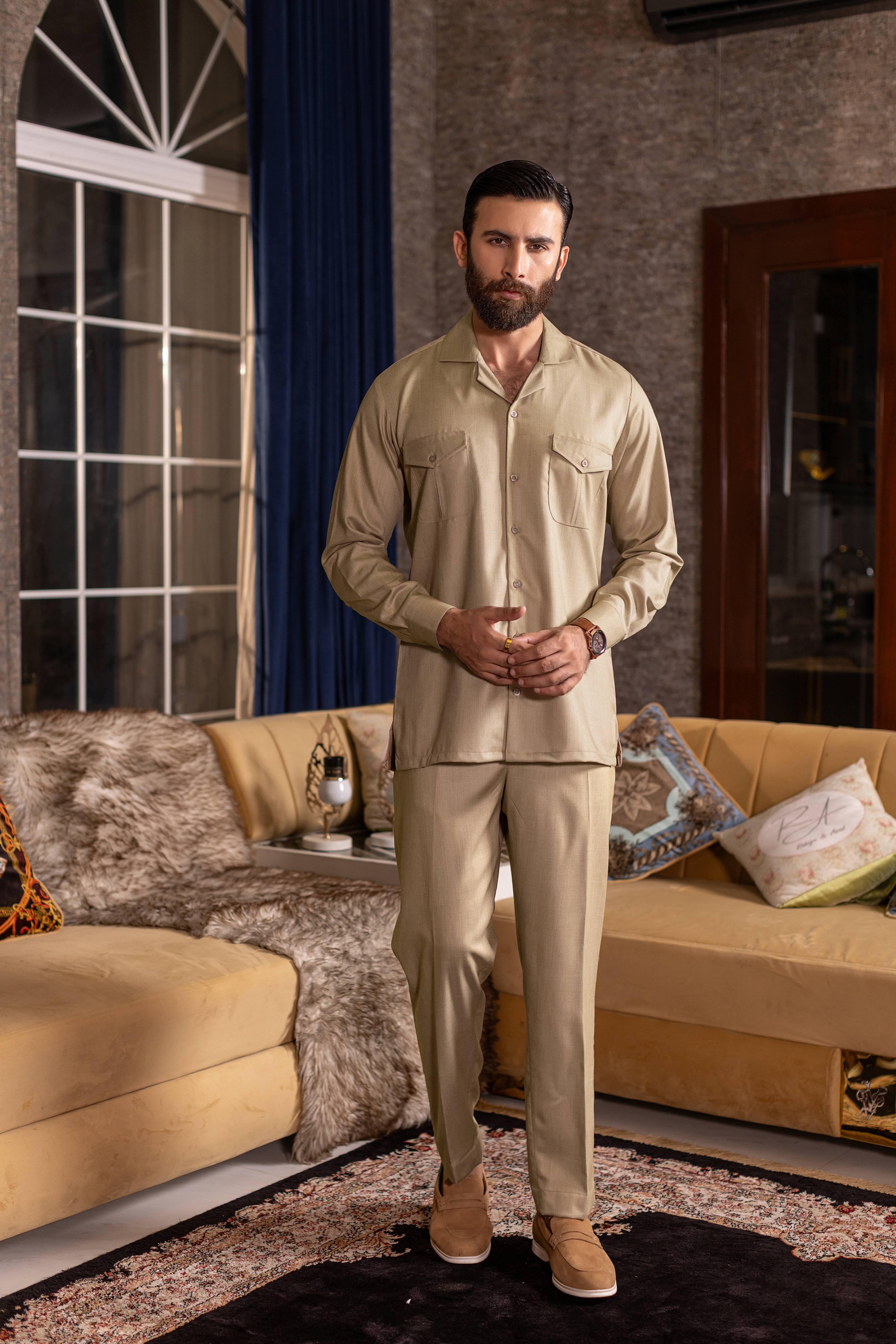 Co ord Set in Beige