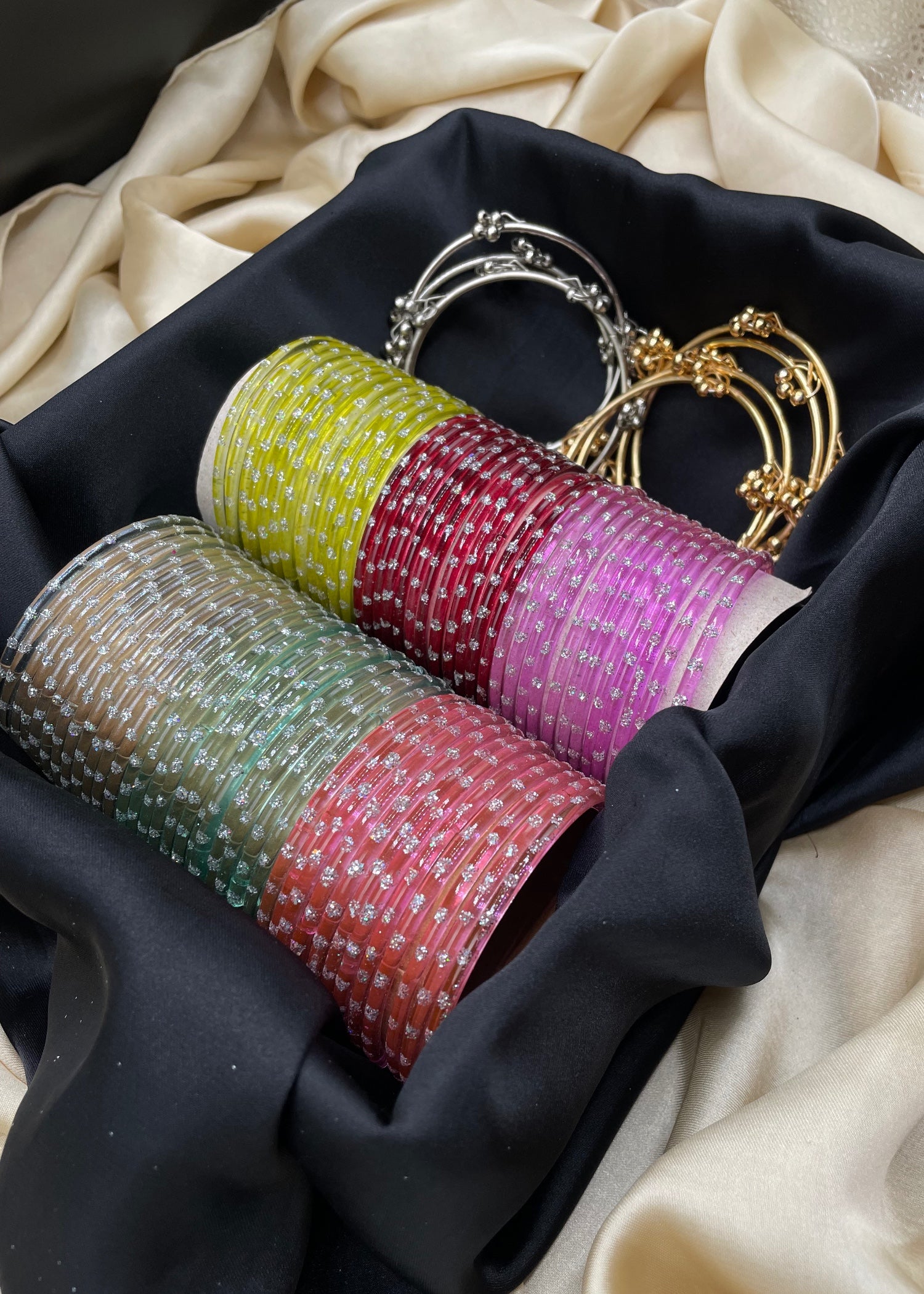 Bangles in Multi Color by - Trendy Women Bangles KMF8414