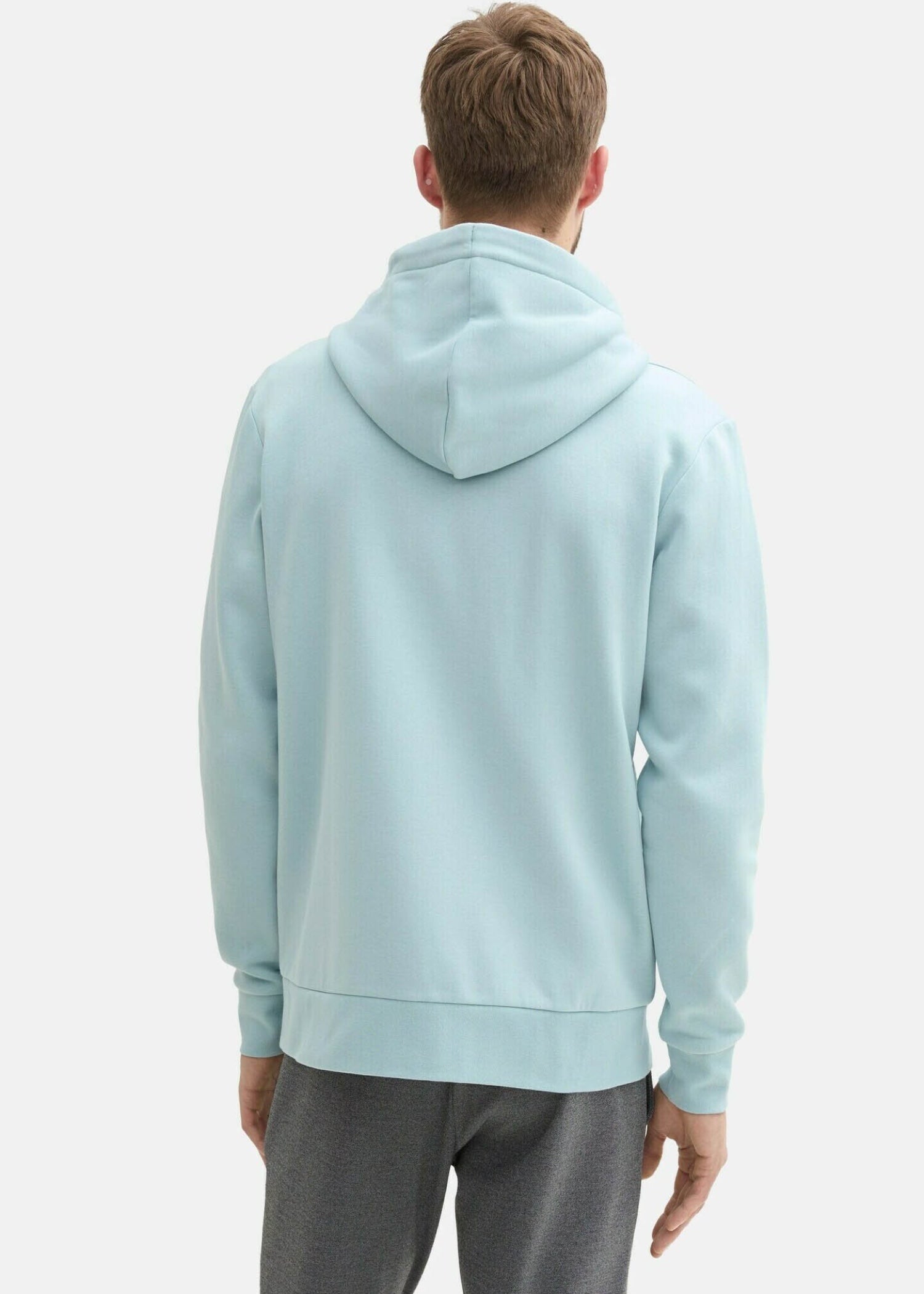 fleece Hoodie in Ice blue