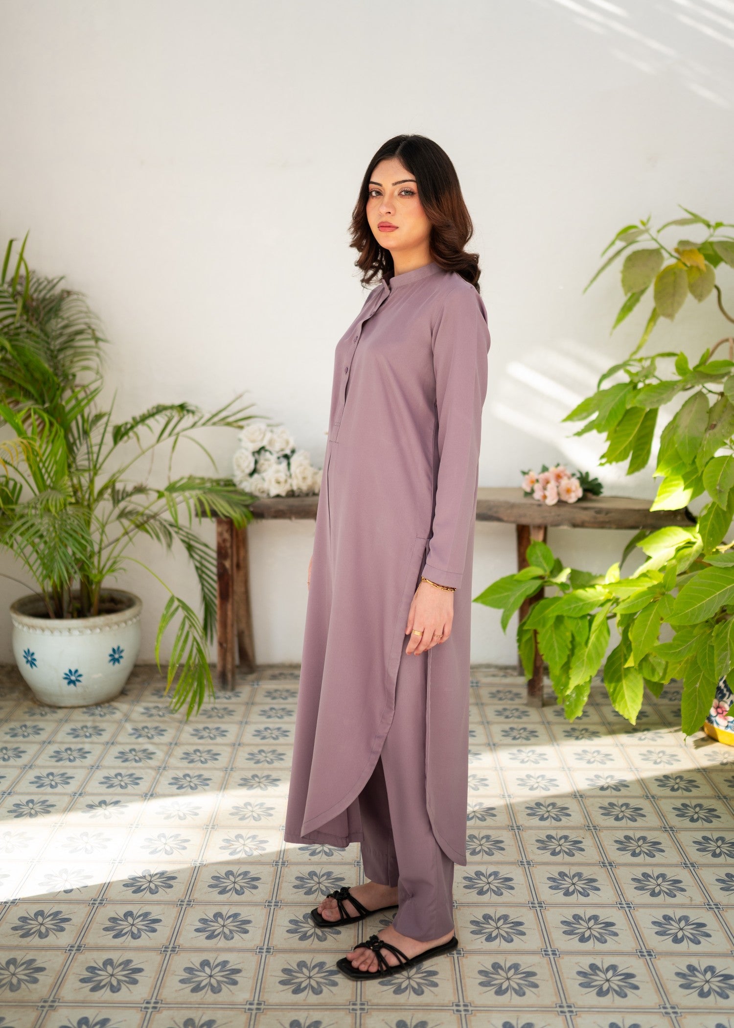 poly grip Co Ord Sets in Frosted lavender