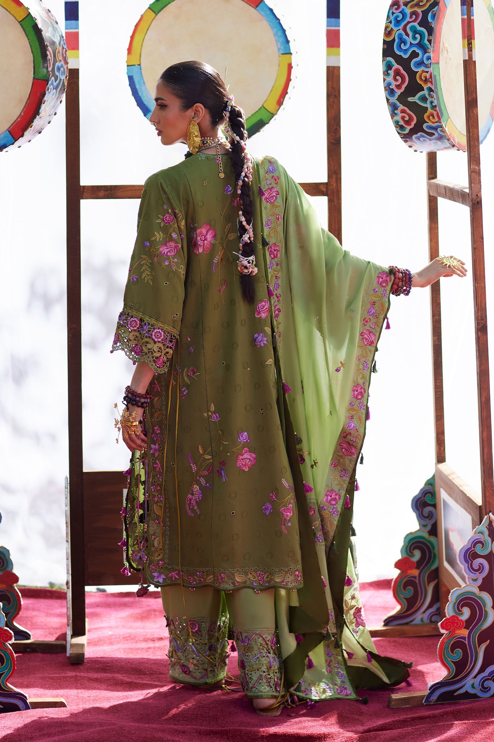 Kashmee Luxury Eid Lawn – GULRAAZ (EL26-08 A)