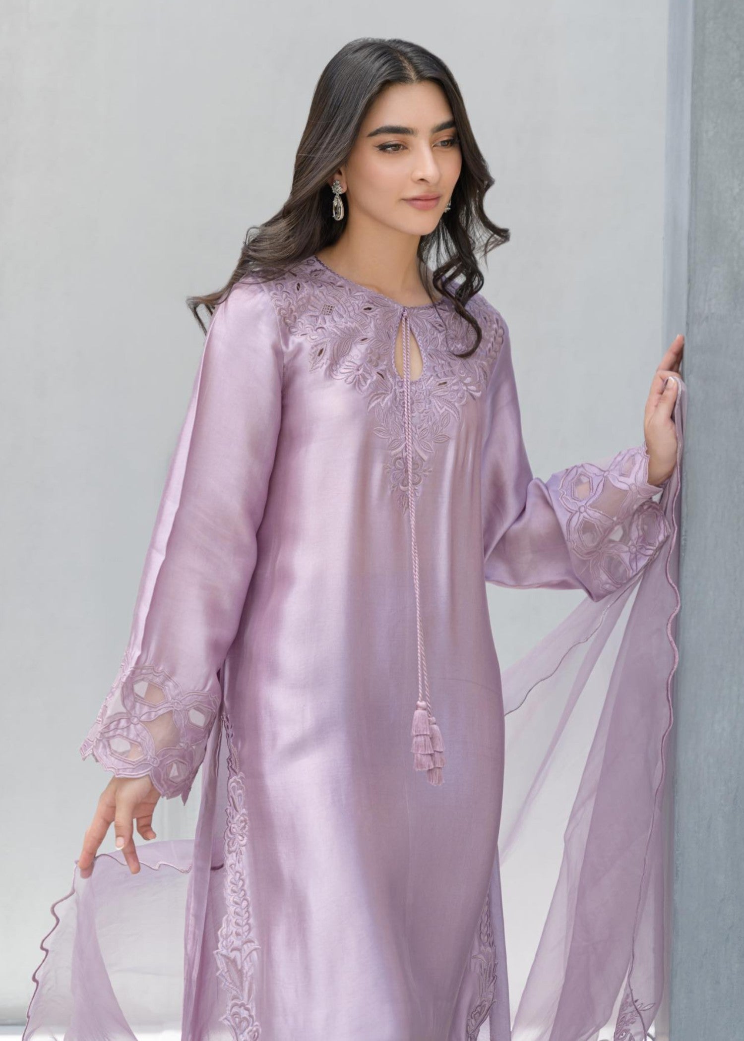 charmuse/shamooz Kurta Set in Lilac