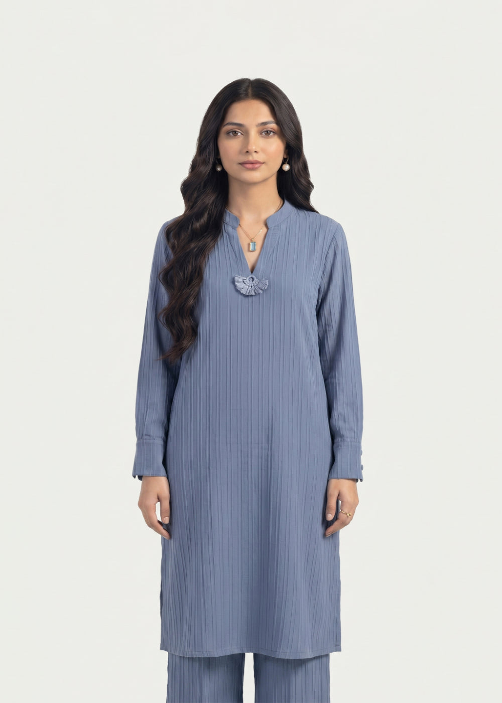 viscose Kurti in Blue