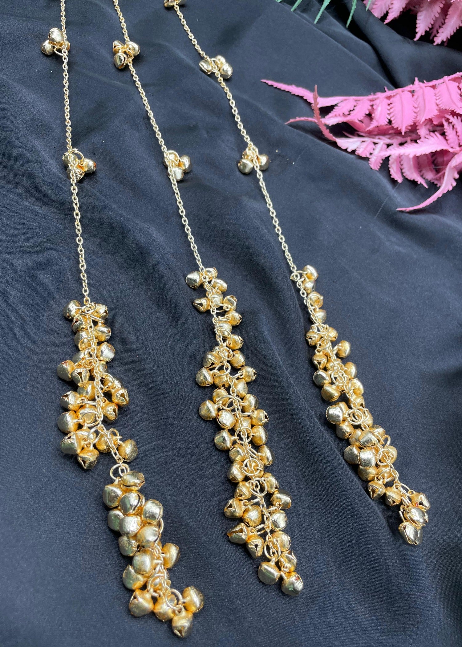 Paranda in Gold Color by - Trendy Women Paranda OPJ8647