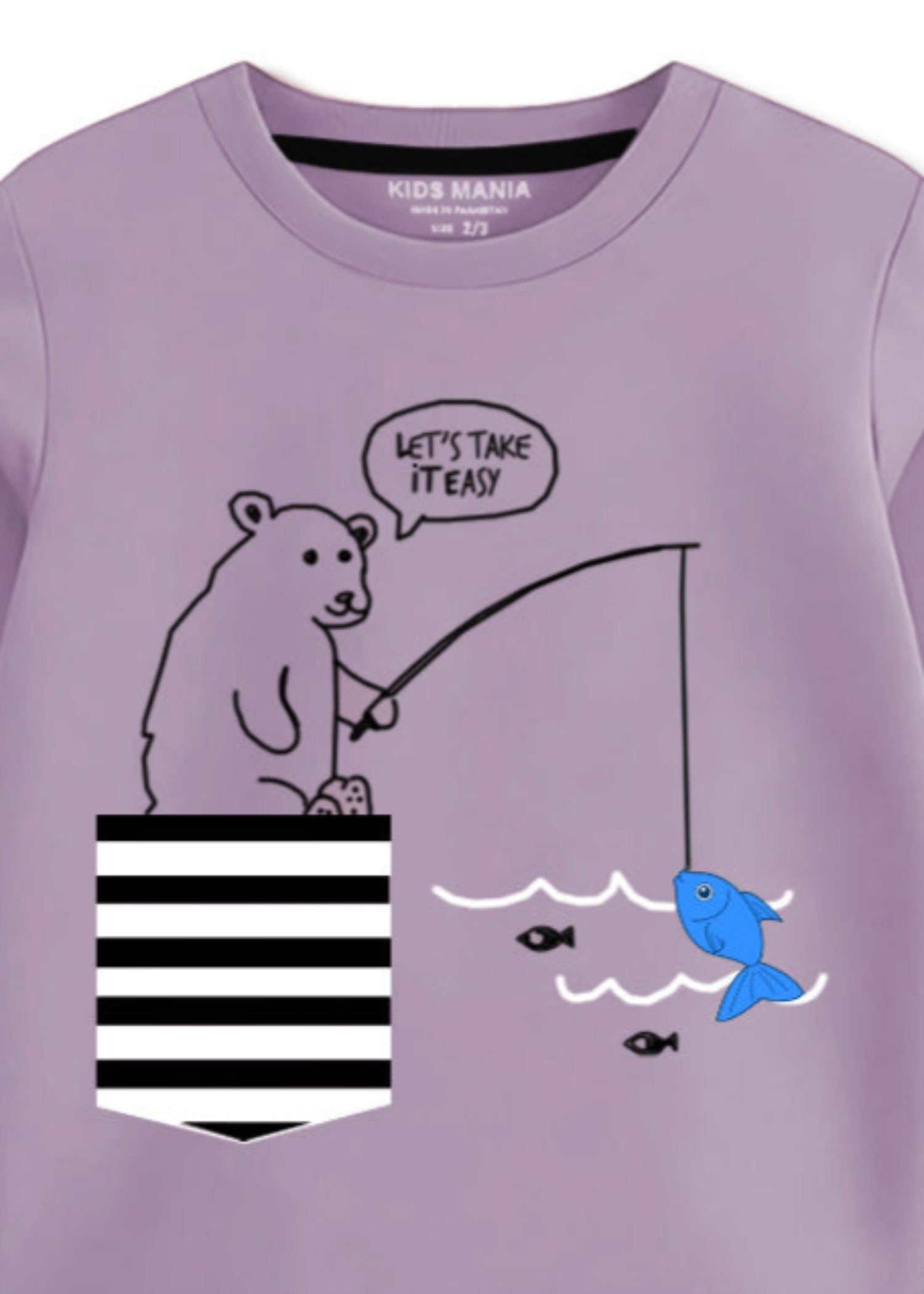 fleece Sweatshirt in Lilac
