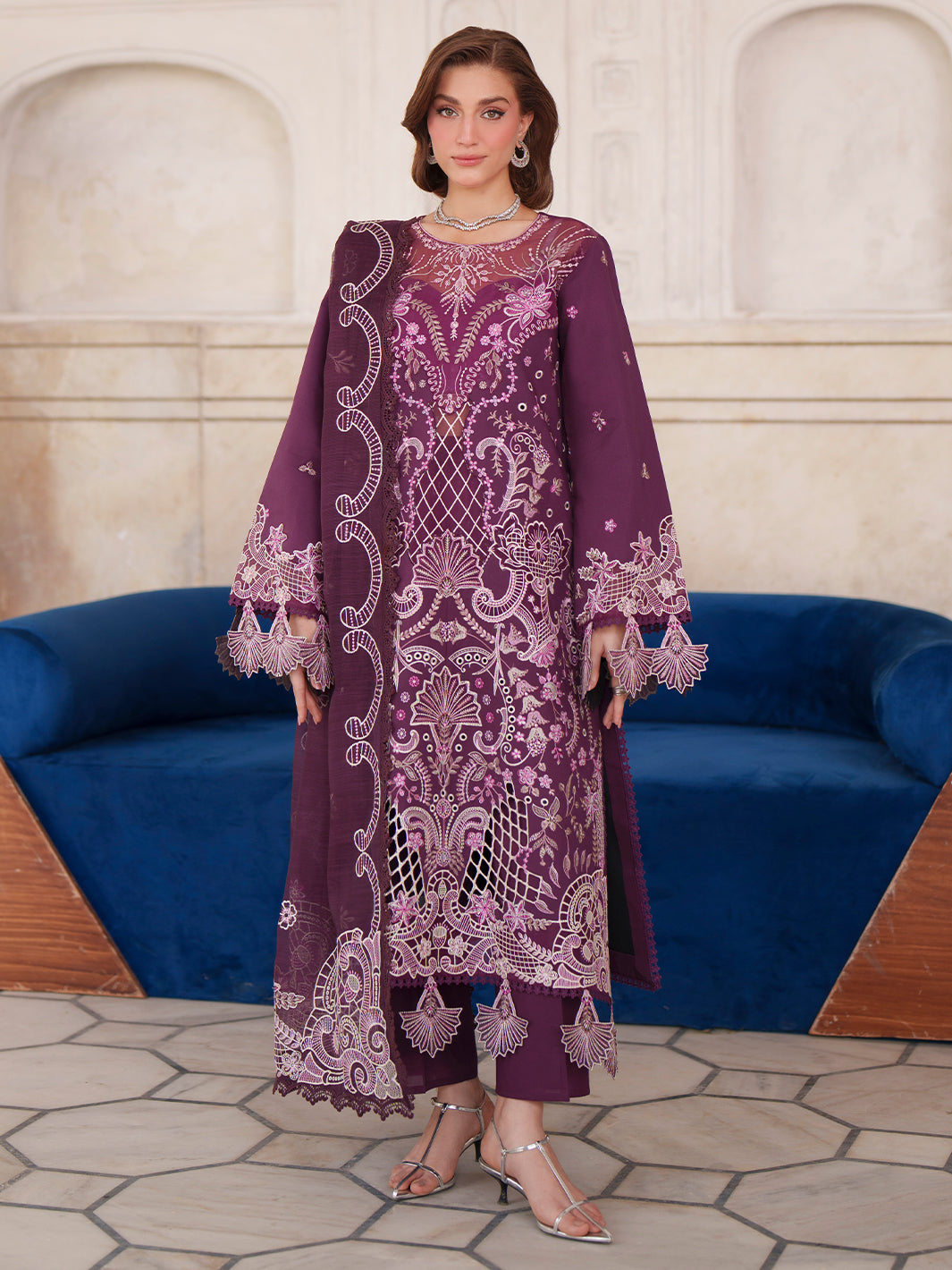 Nilofer Luxury Lawn – NL-10