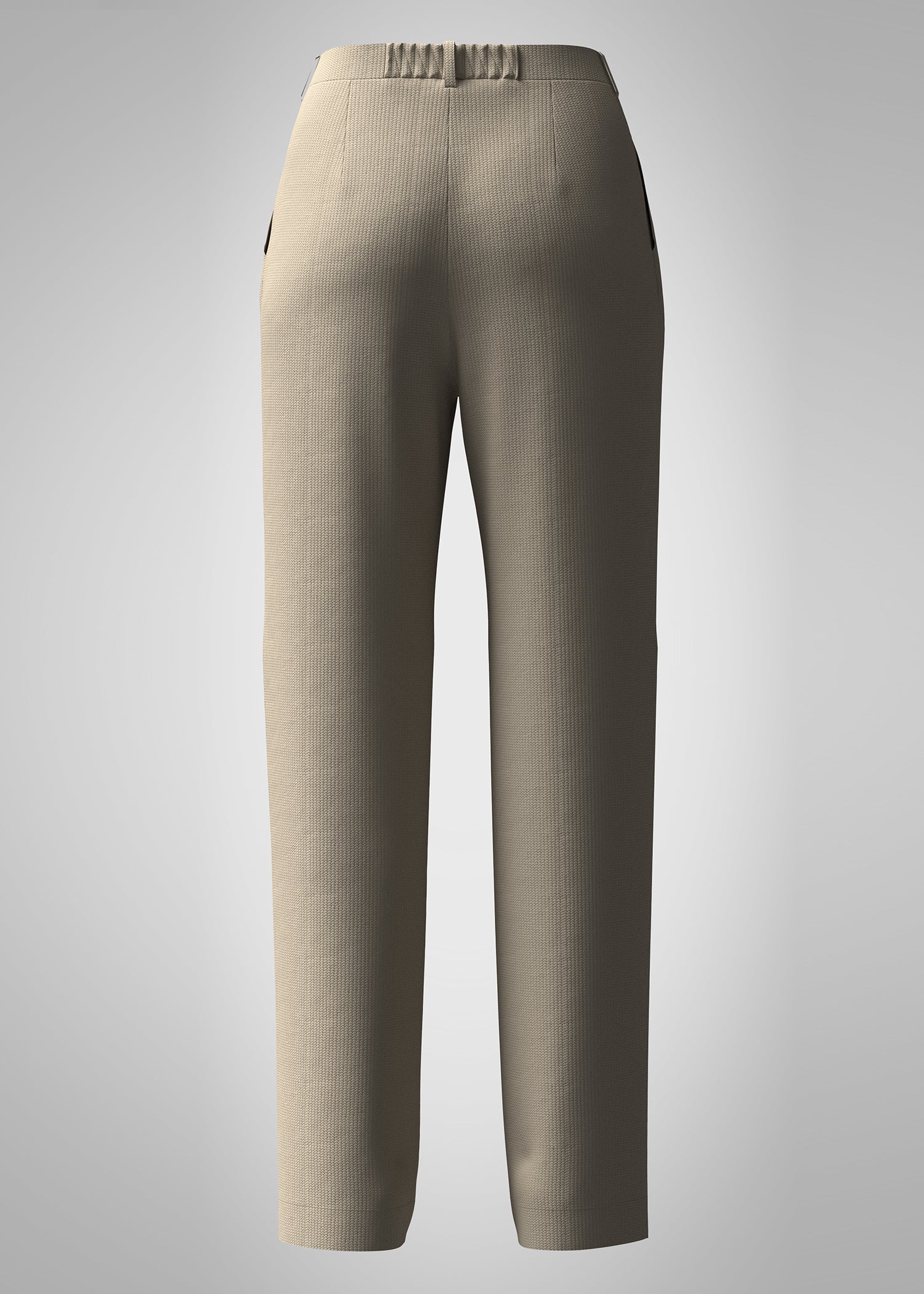 polyester Pants in Grey