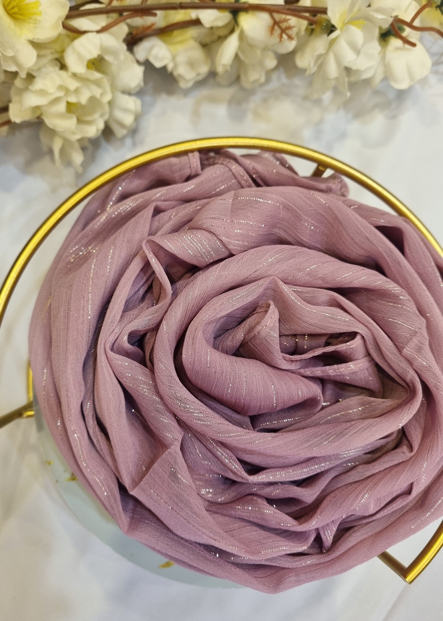 chiffon Hijab in Lilac