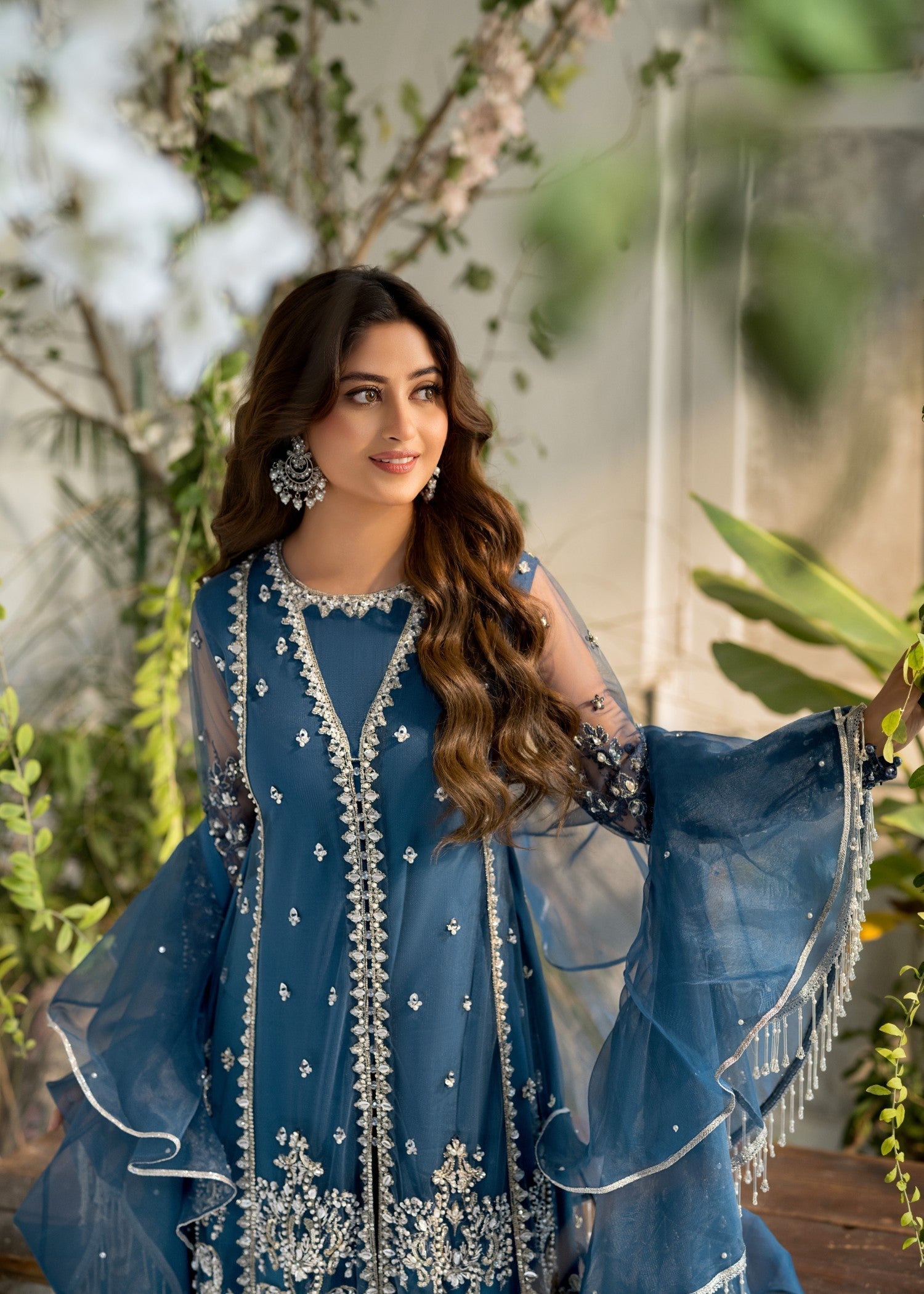 net Sharara in Teal