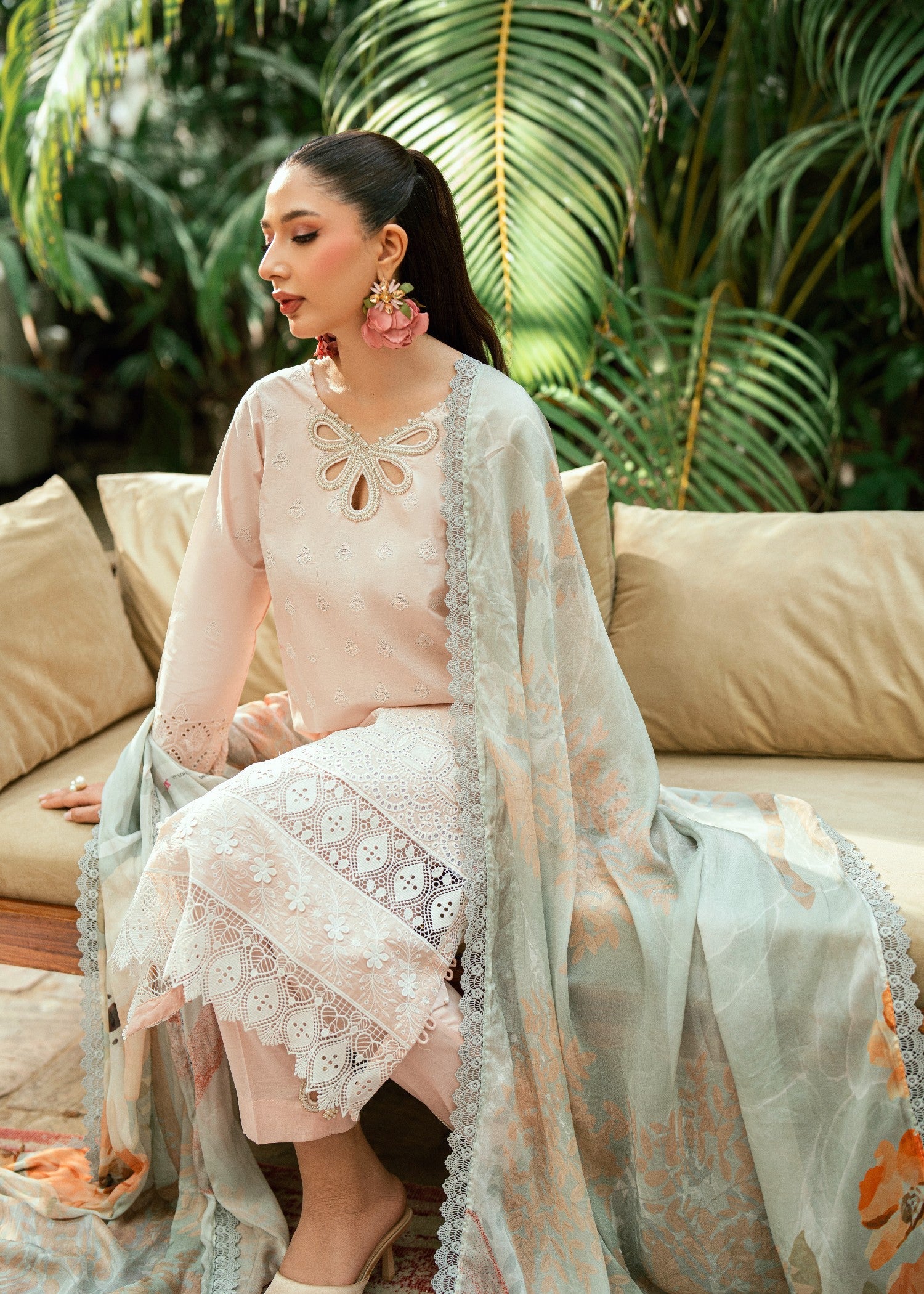 cambric Unstitched in Light pink