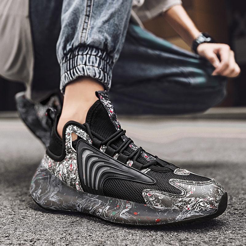Casual shoes breathable mesh men's shoes