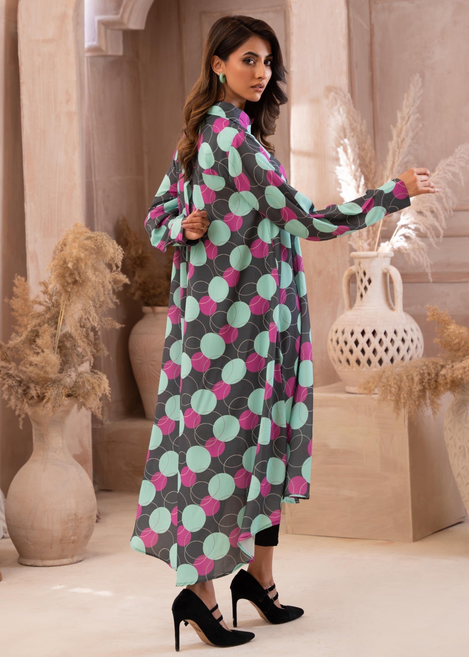 georgette Kurti in Multi