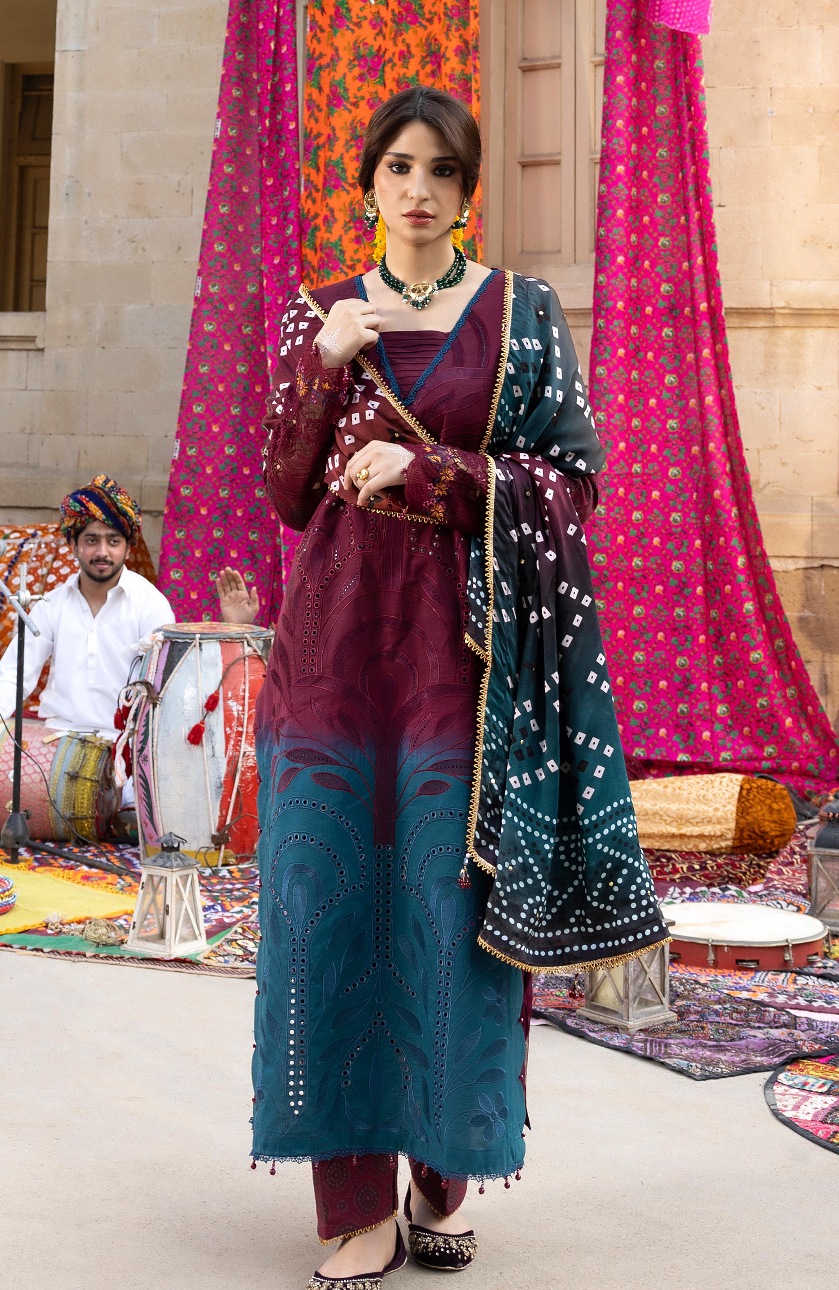 Bandhani Lawn - The Tales of Jaipur – BTJ-26-03