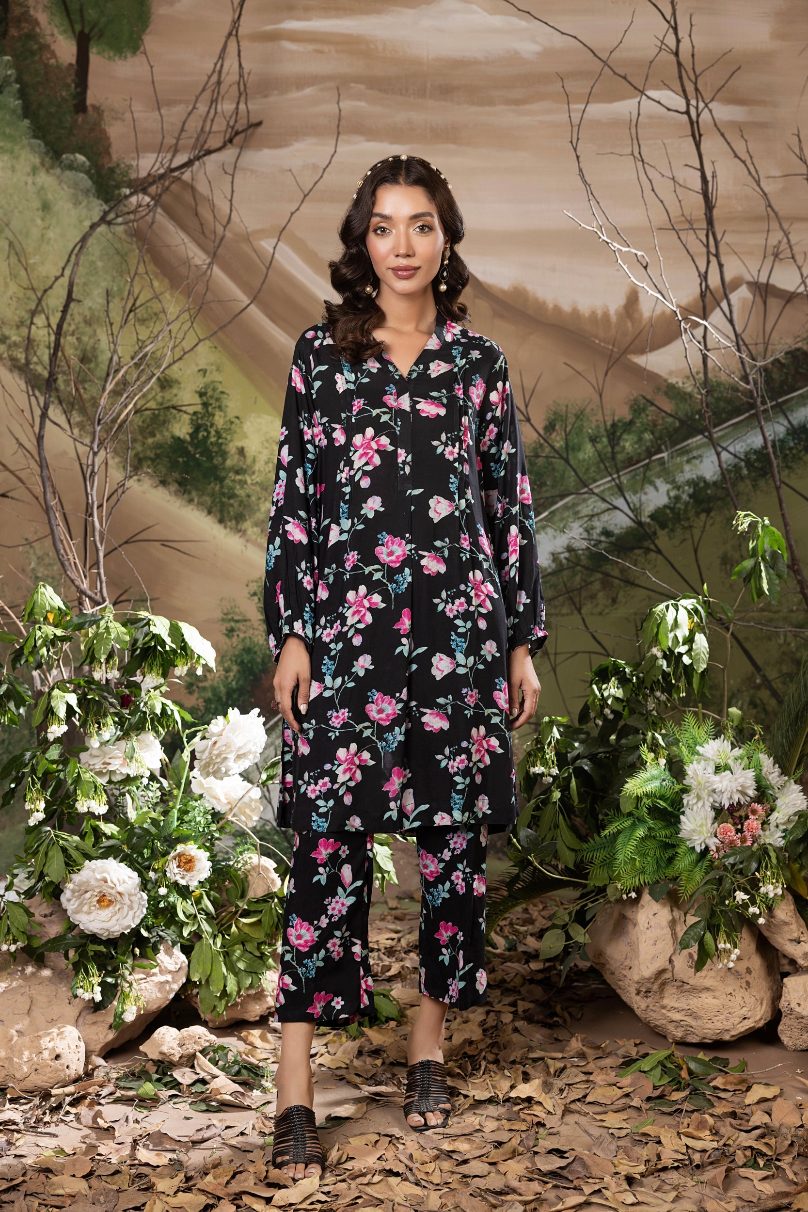 cotail Co Ord Sets in Black
