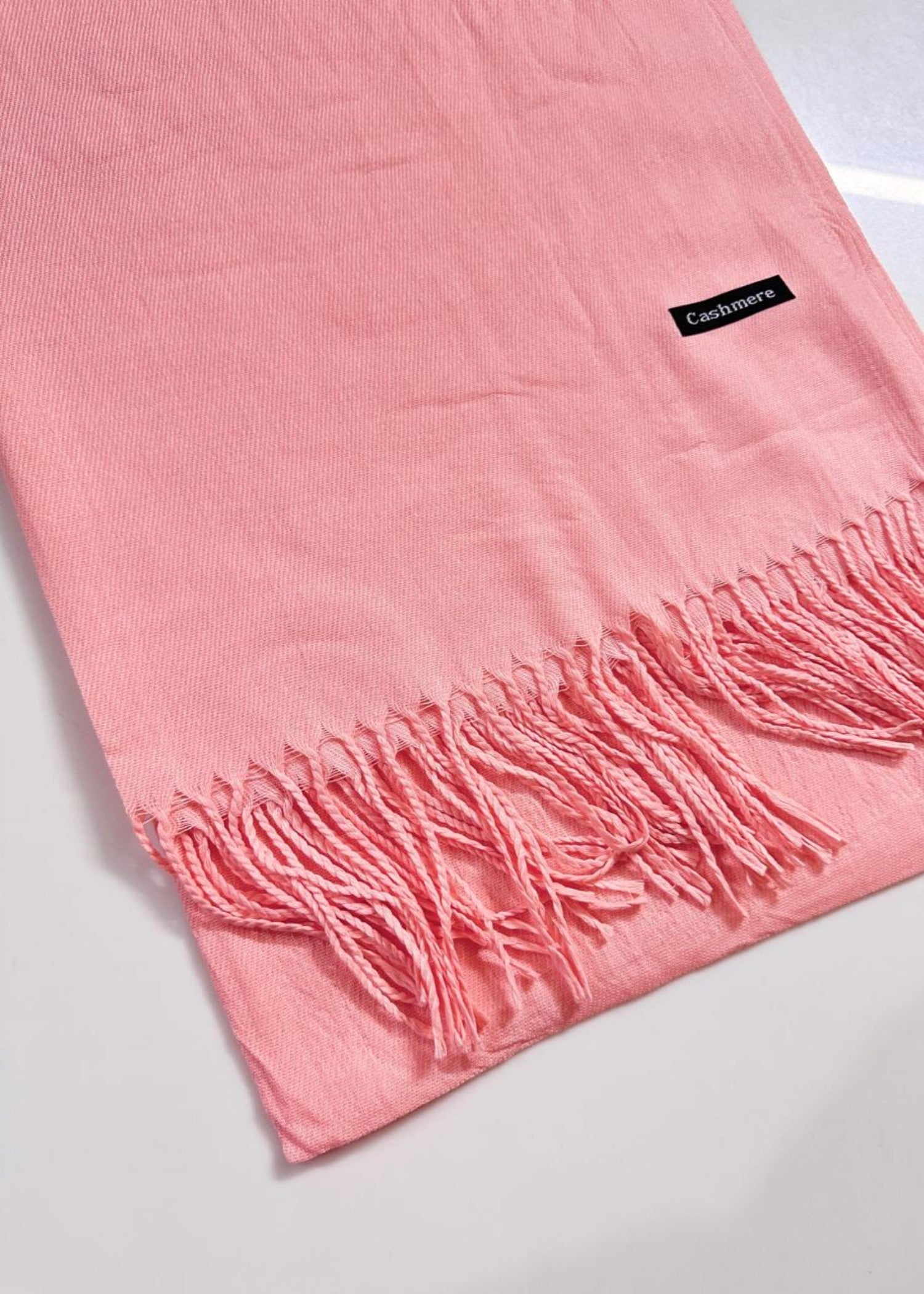 cashmere wool Hijab in Pink