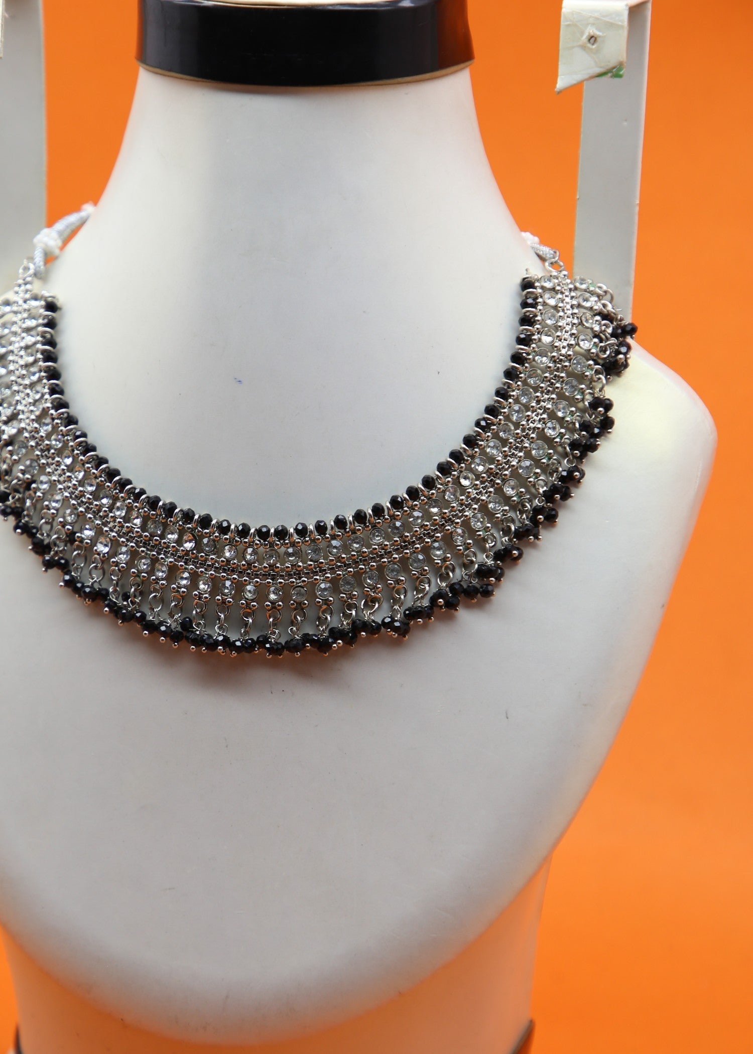 Necklace in Black Color by - Trendy Women Necklace YUI8526